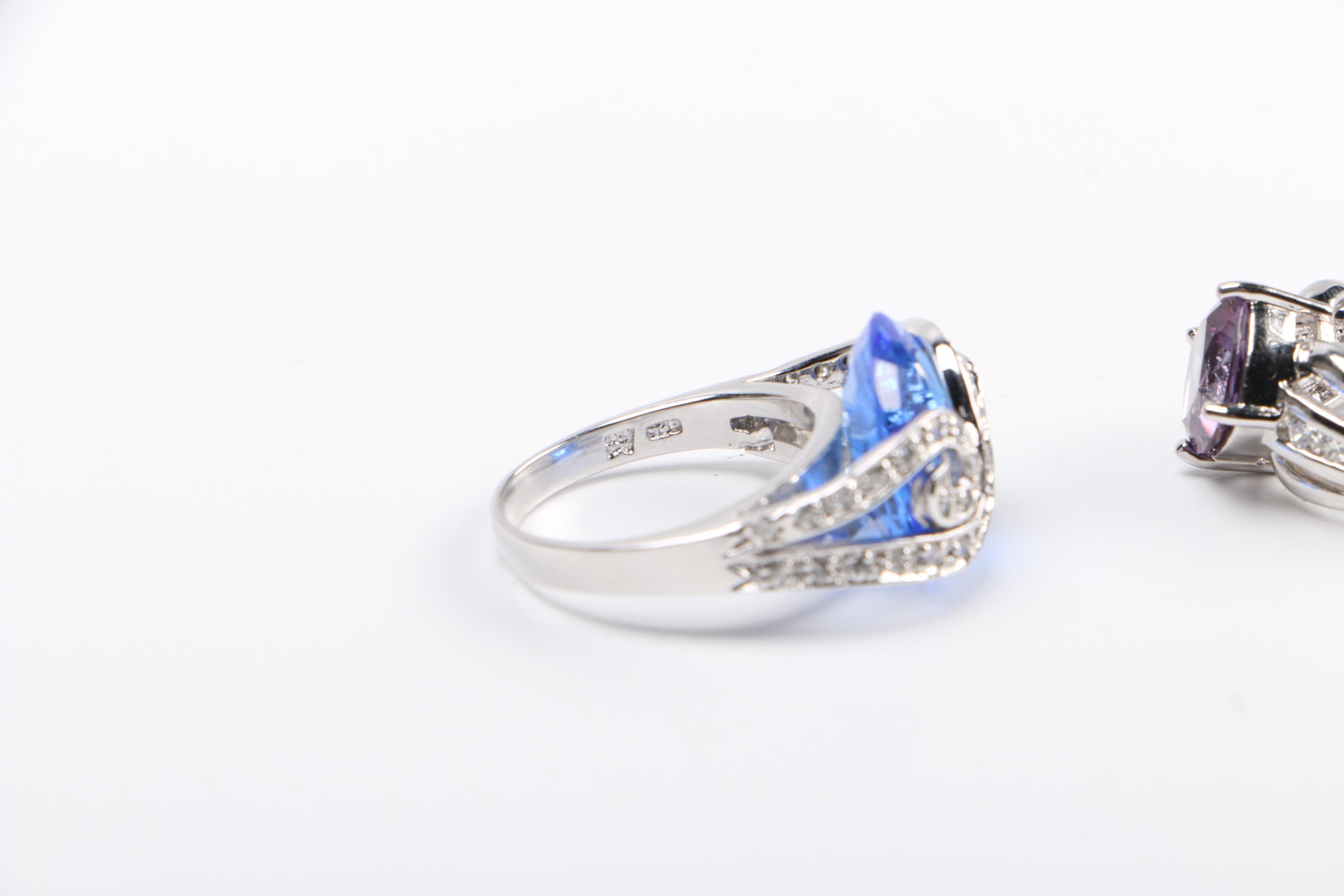 Sterling Silver Jewelry Assortment Including a Pearl Necklace