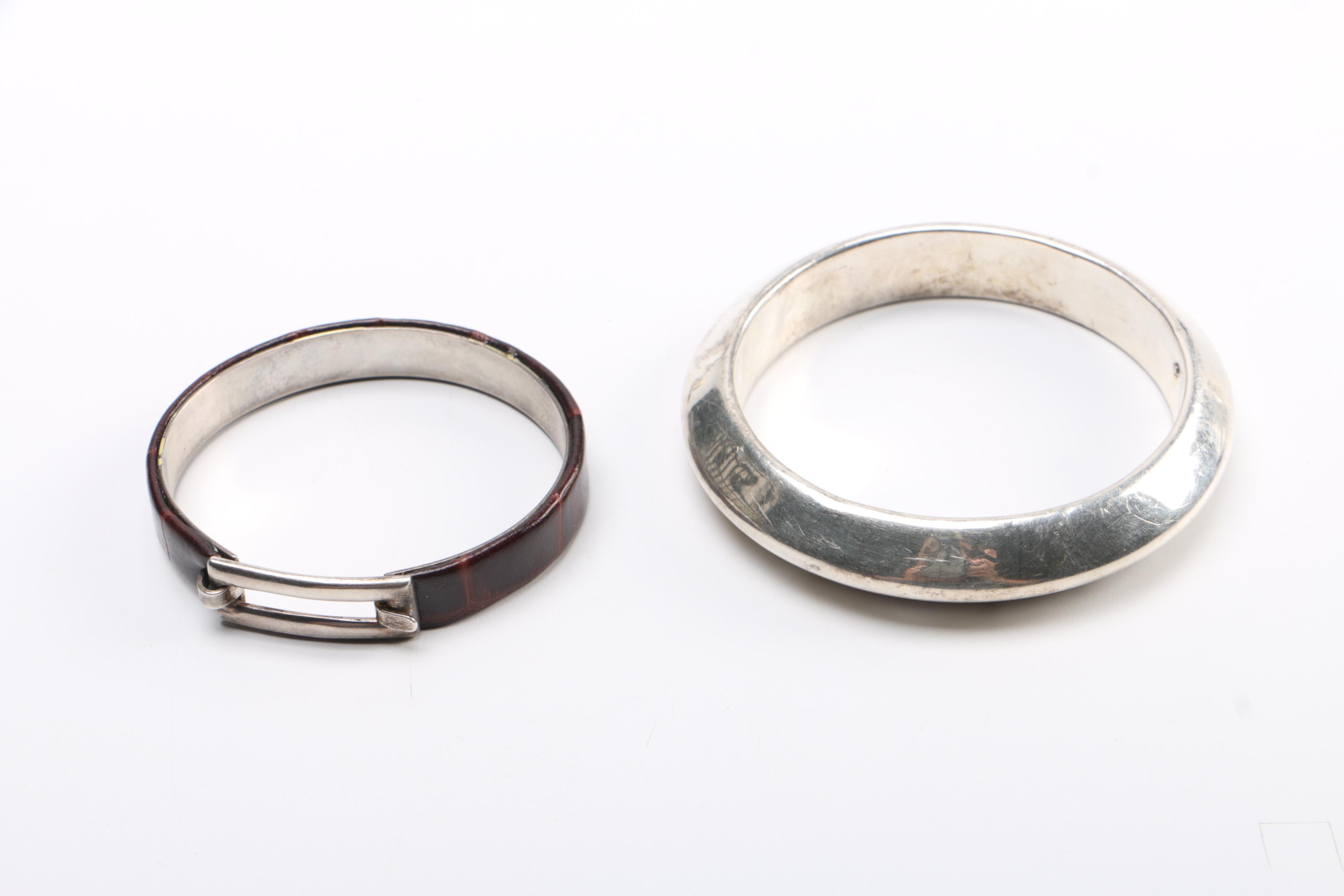 Sterling Silver Jewelry Assortment Including a Pearl Necklace