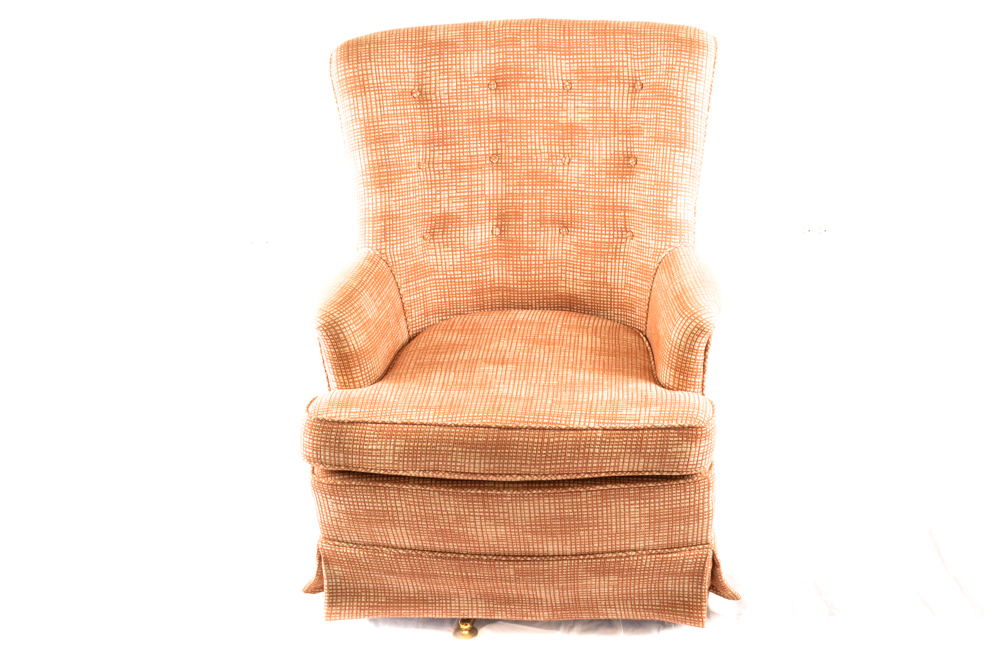 Vintage Swivel Armchair