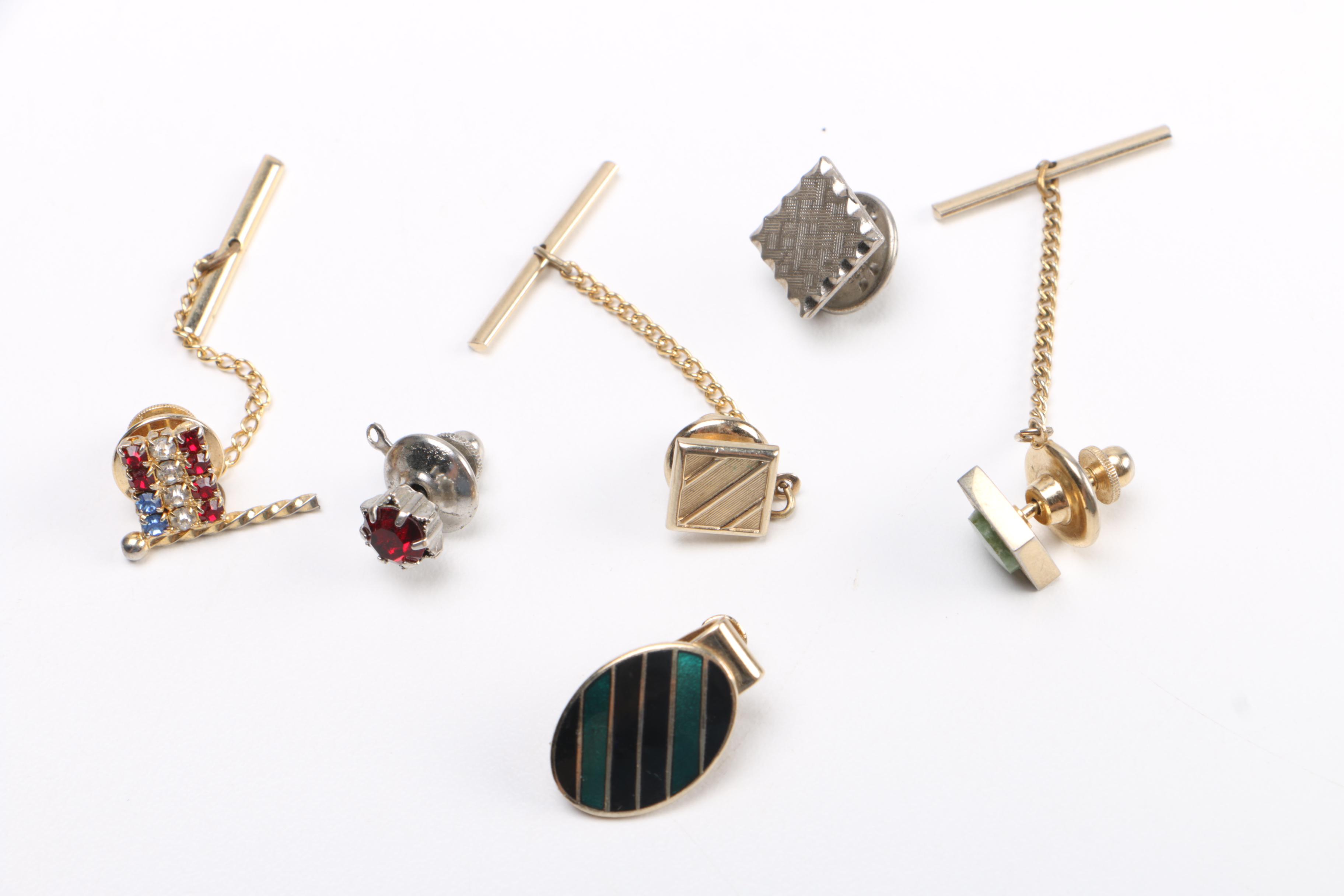 Large Assortment of Men's Accessories Including Cuff Links