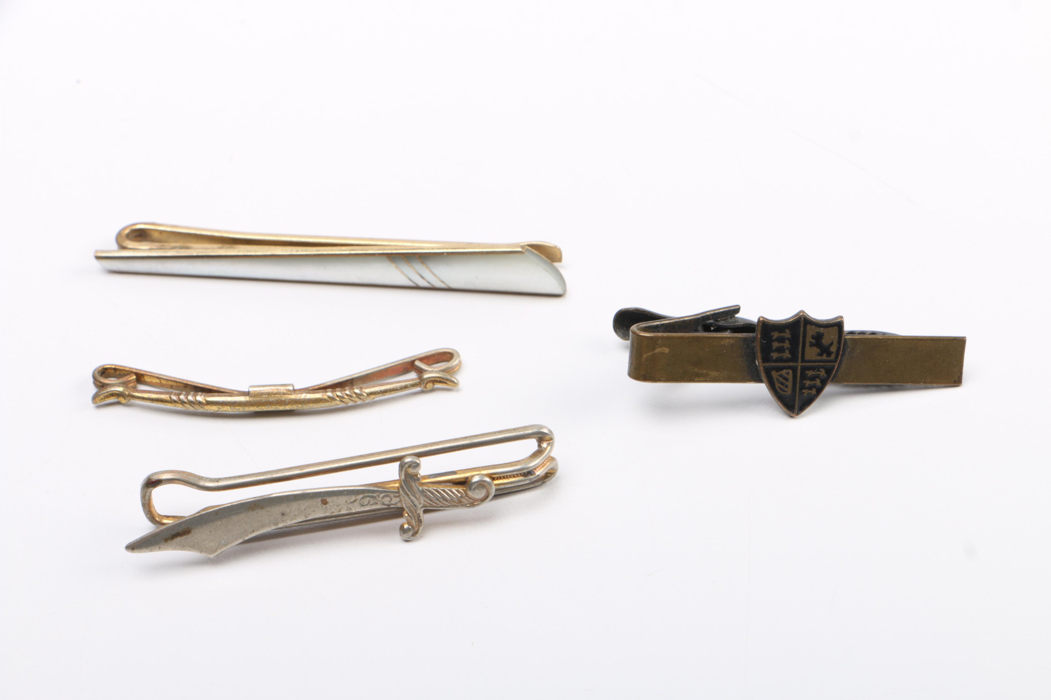 Large Assortment of Men's Accessories Including Cuff Links