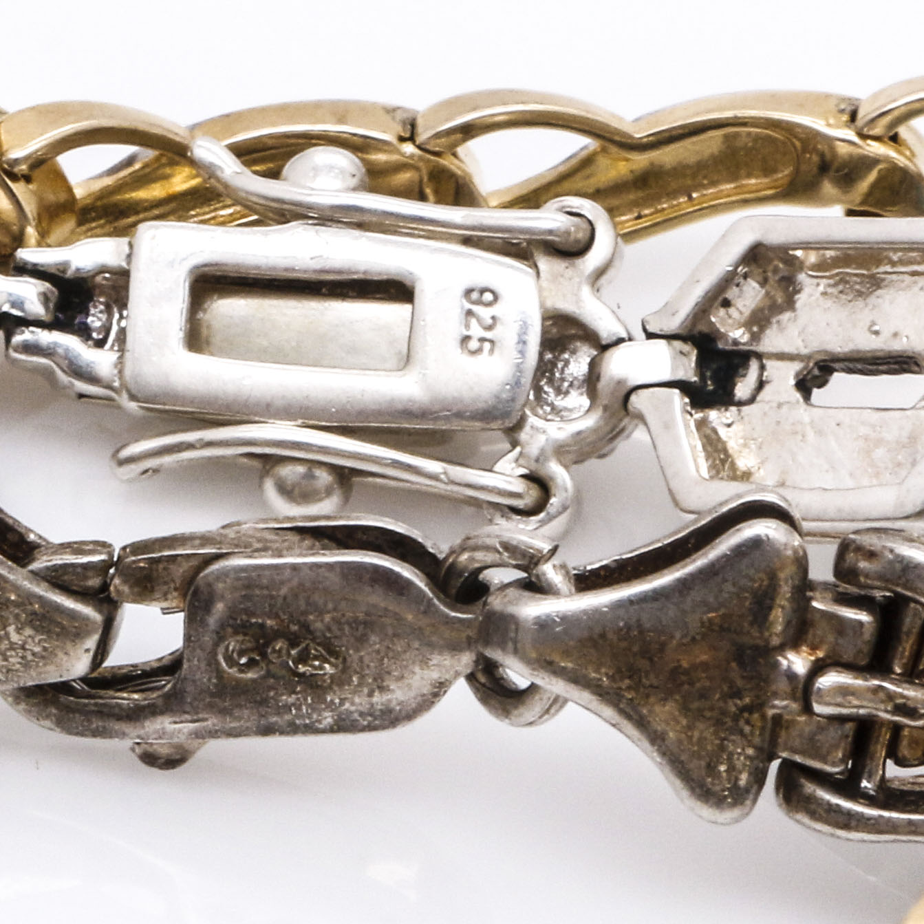 Diamond and Gemstone Sterling Silver Jewelry Including Carolyn Pollack