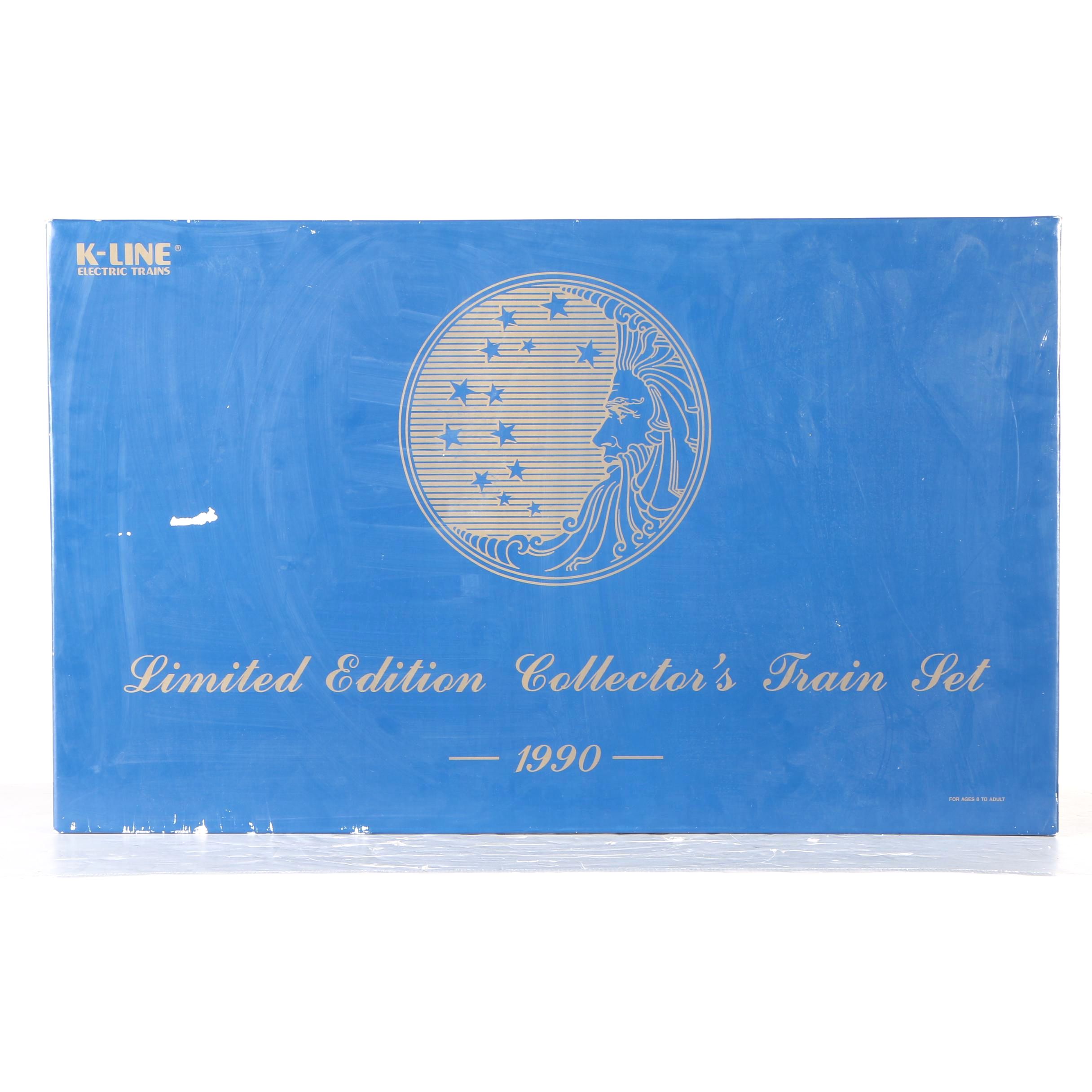 1990 K-Line "Limited Edition Collector's Train Set"