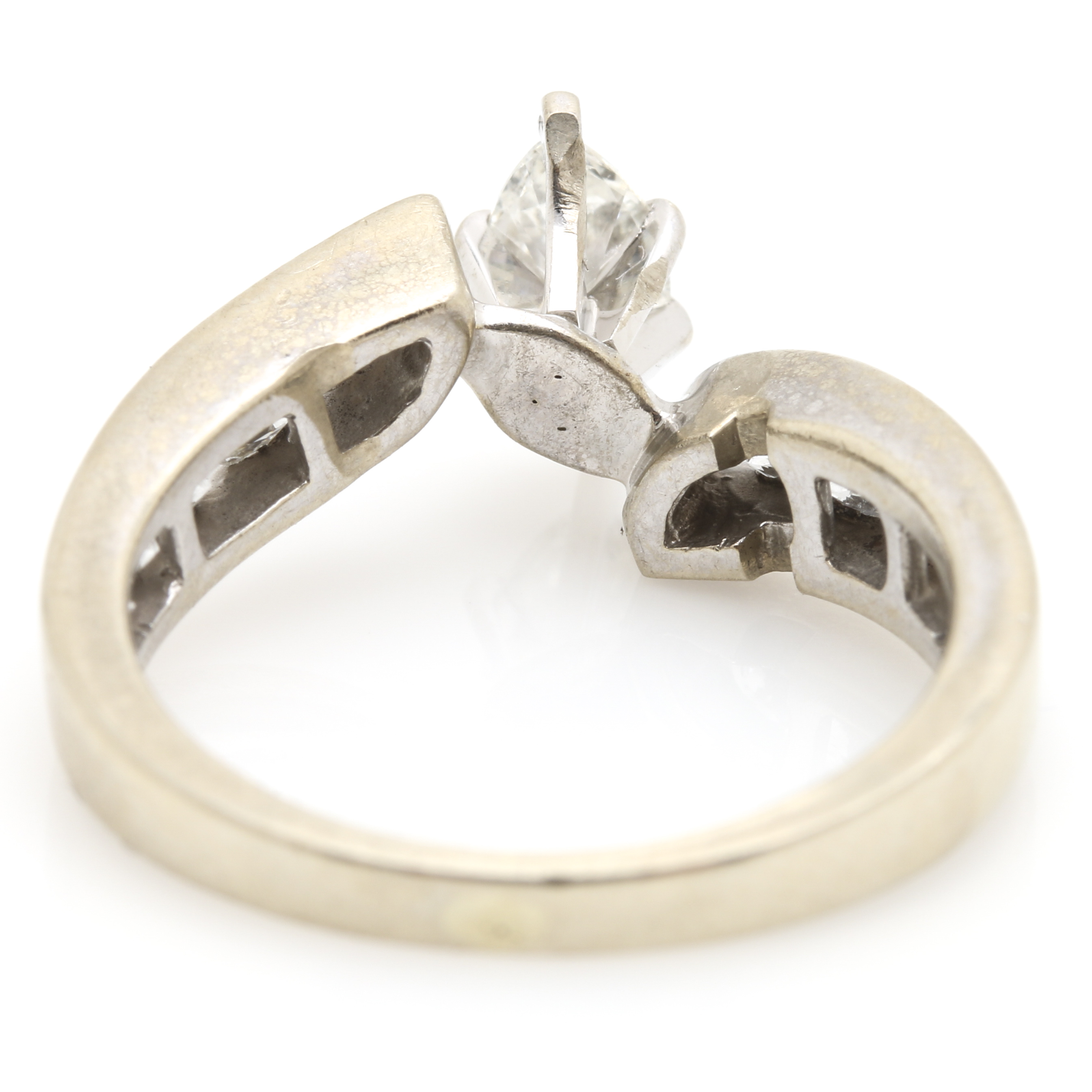 14K White Gold 1.63 CTW Diamond Bridal Set by ODI/ Famor Inc.