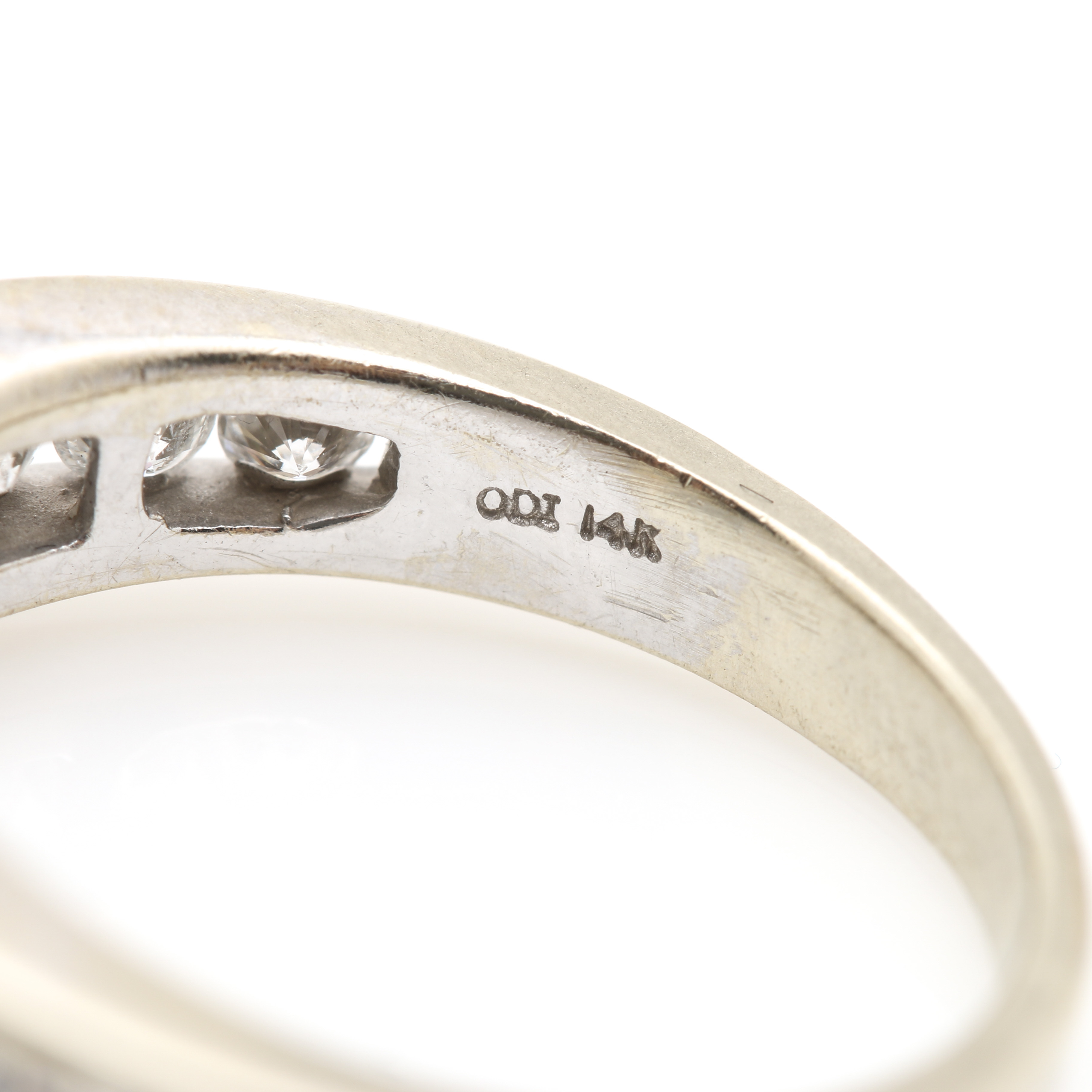 14K White Gold 1.63 CTW Diamond Bridal Set by ODI/ Famor Inc.