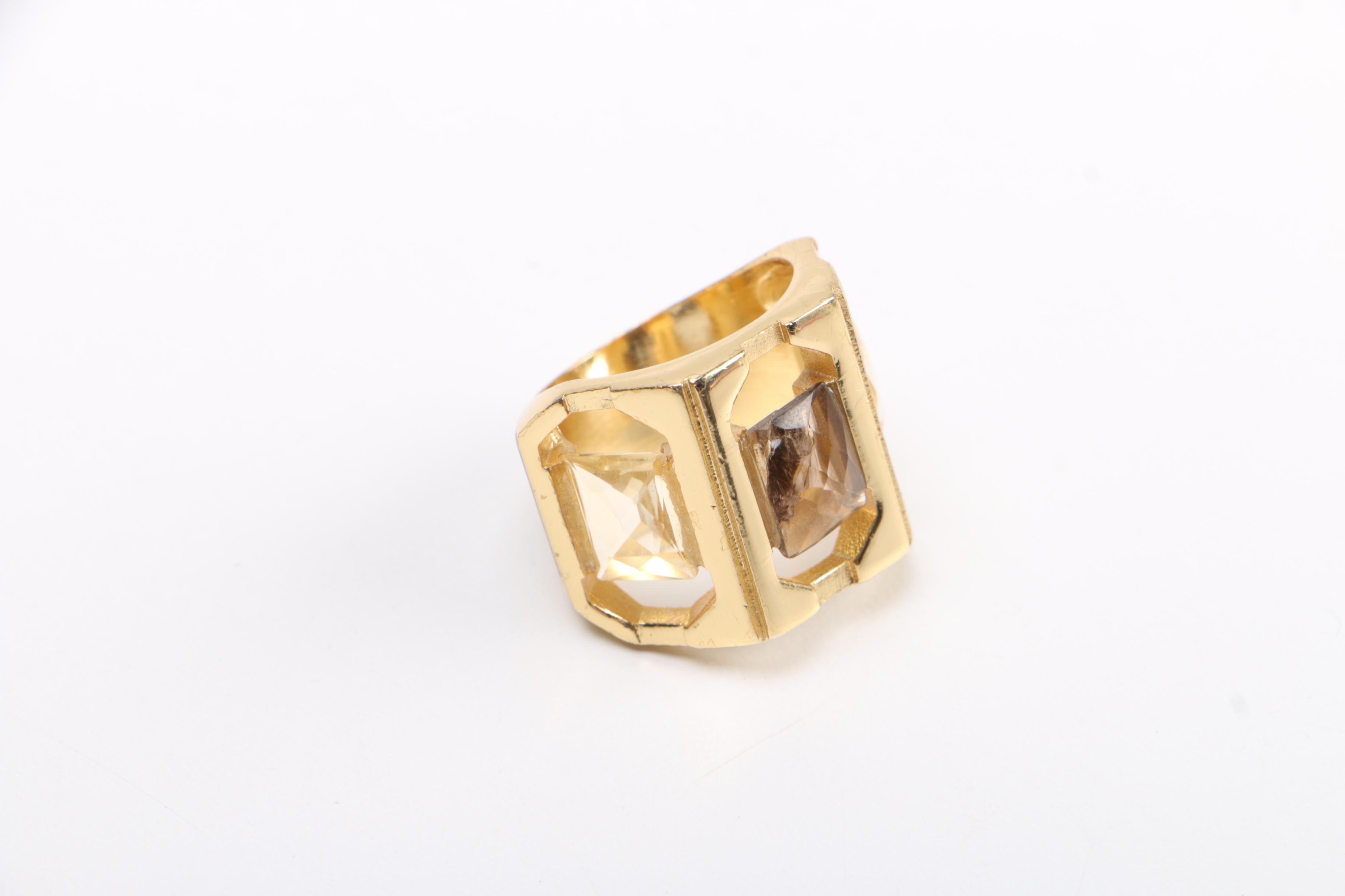 Romarte Necklace Including Costume Ring