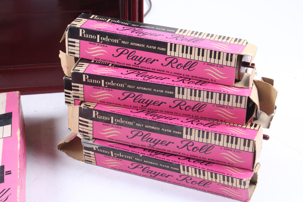 Vintage Lodeon Toy Player Piano by J. Chein & Co.