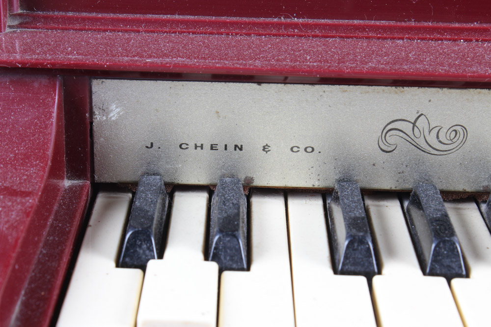 Vintage Lodeon Toy Player Piano by J. Chein & Co.