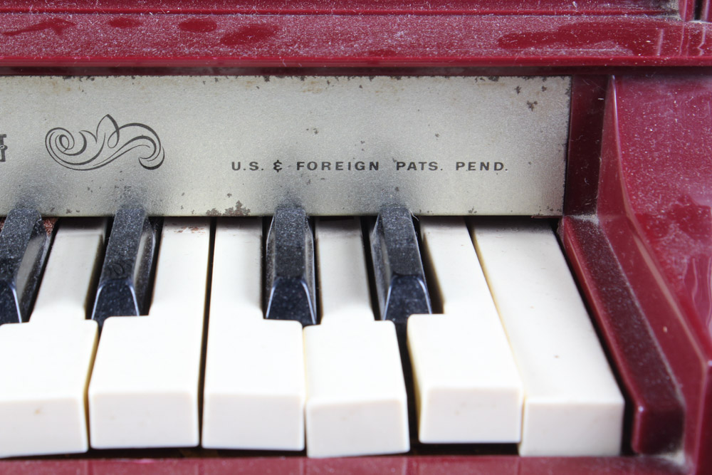 Vintage Lodeon Toy Player Piano by J. Chein & Co.