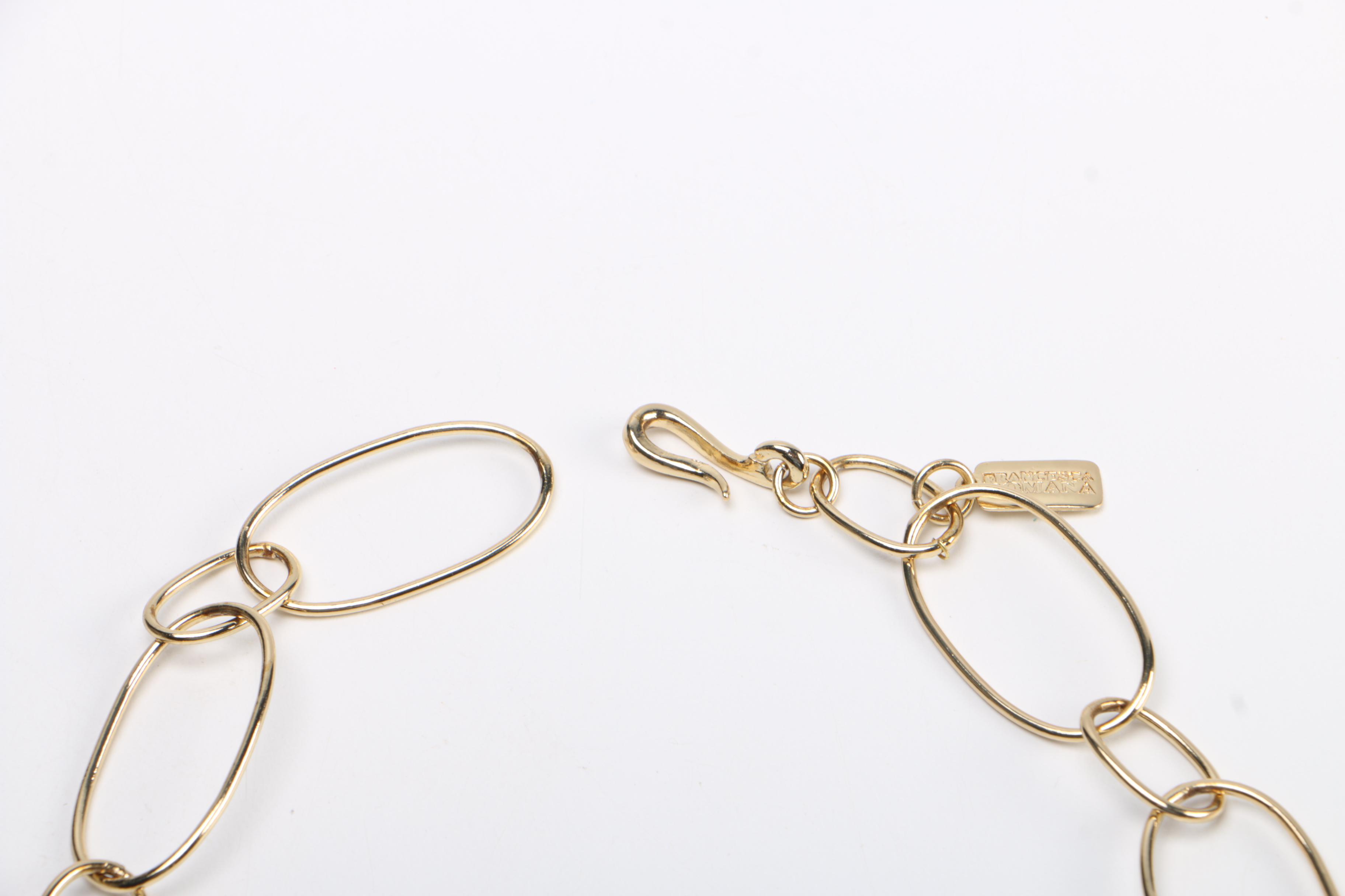 Francesca Romana Necklace With a Pair of Pendants