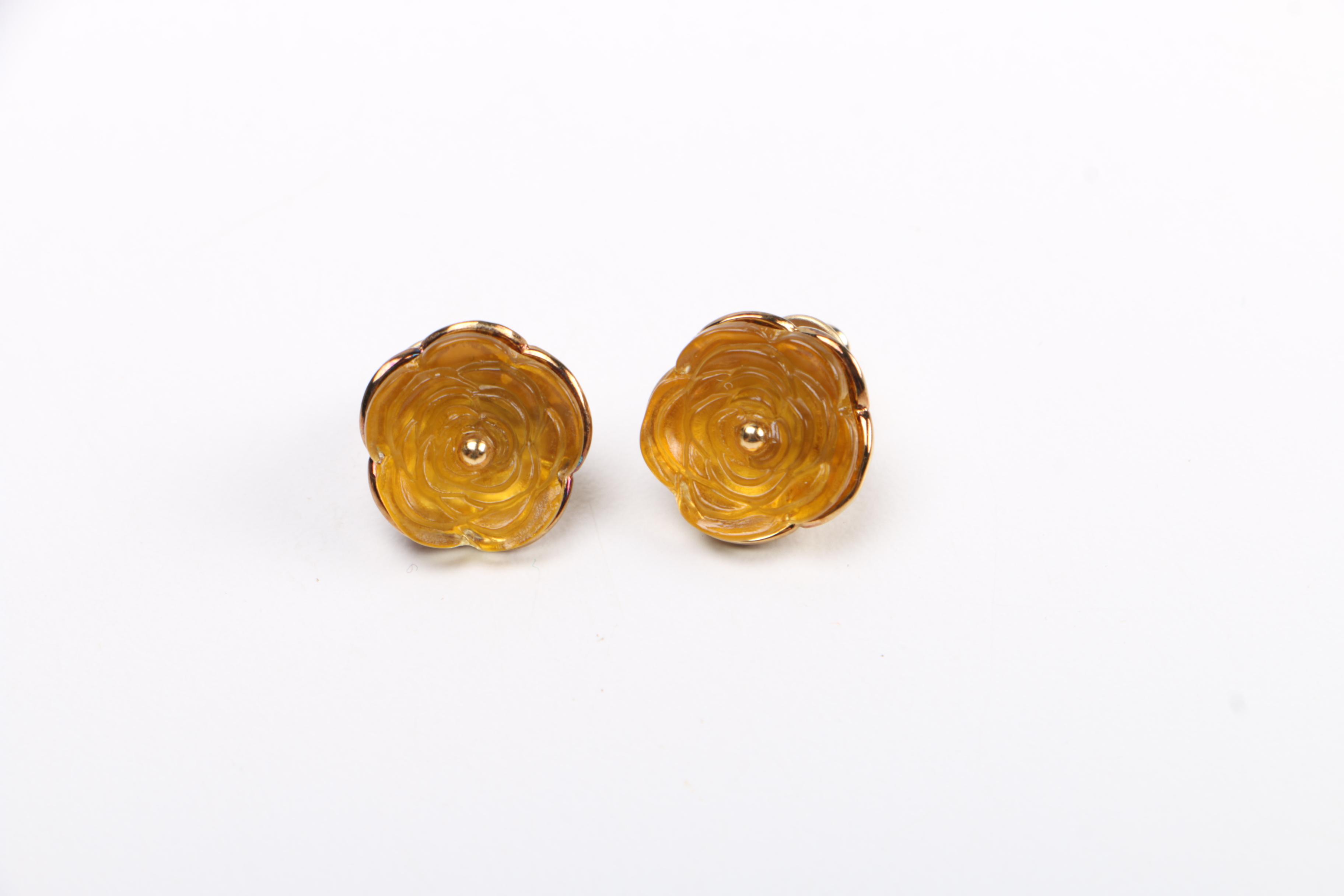 Lalique Necklace and Earring Set