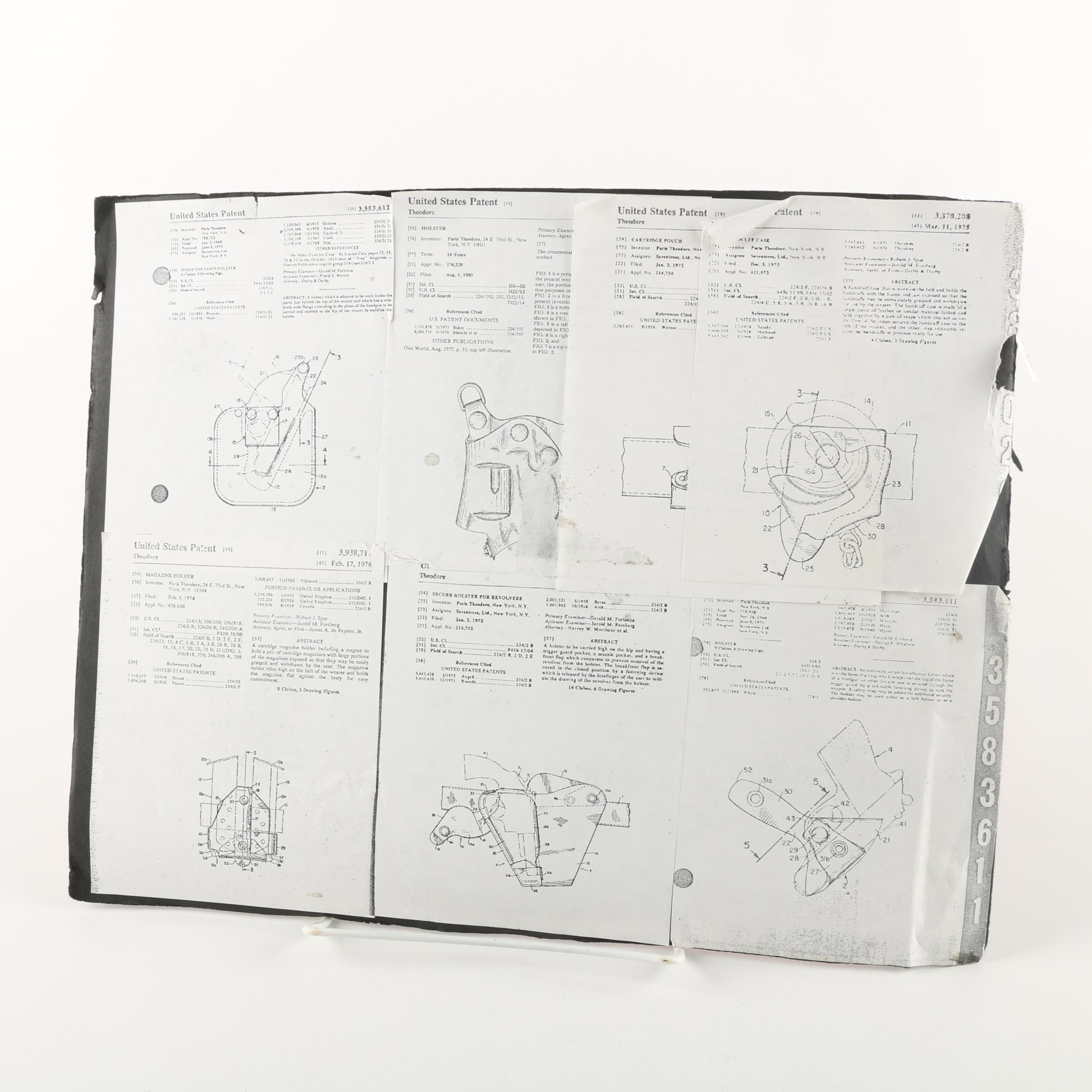 Photographs of Guns and Holsters