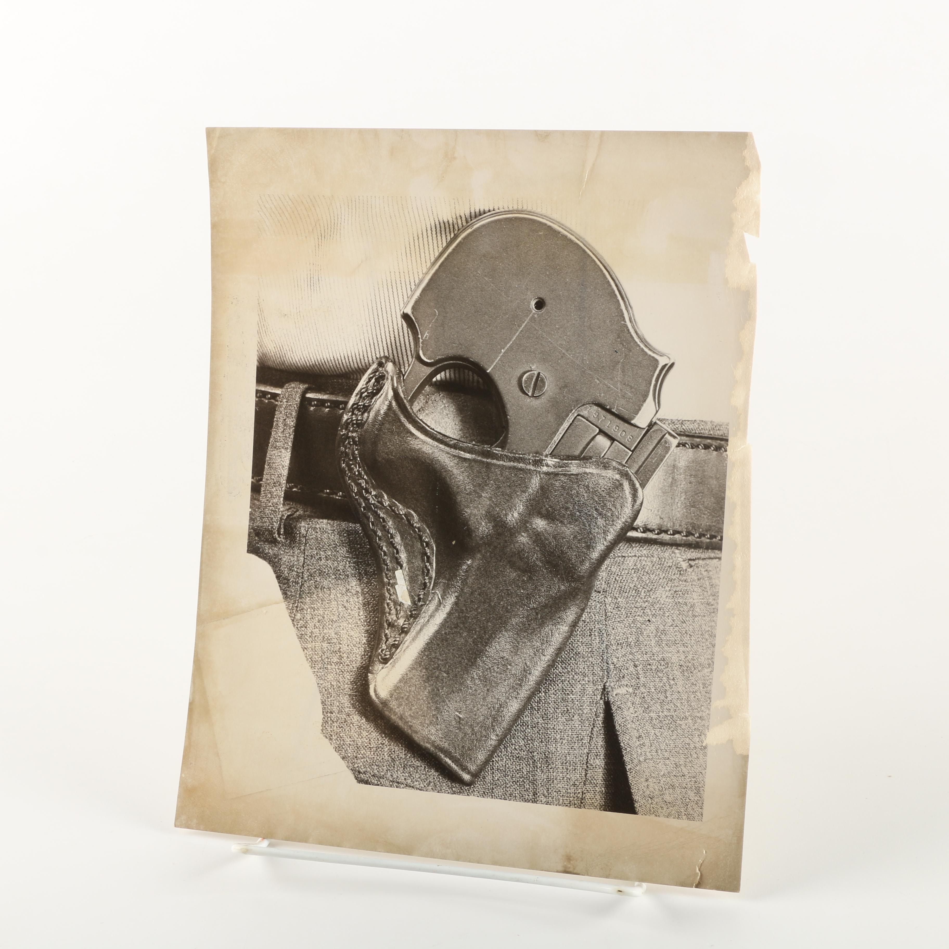 Photographs of Guns and Holsters