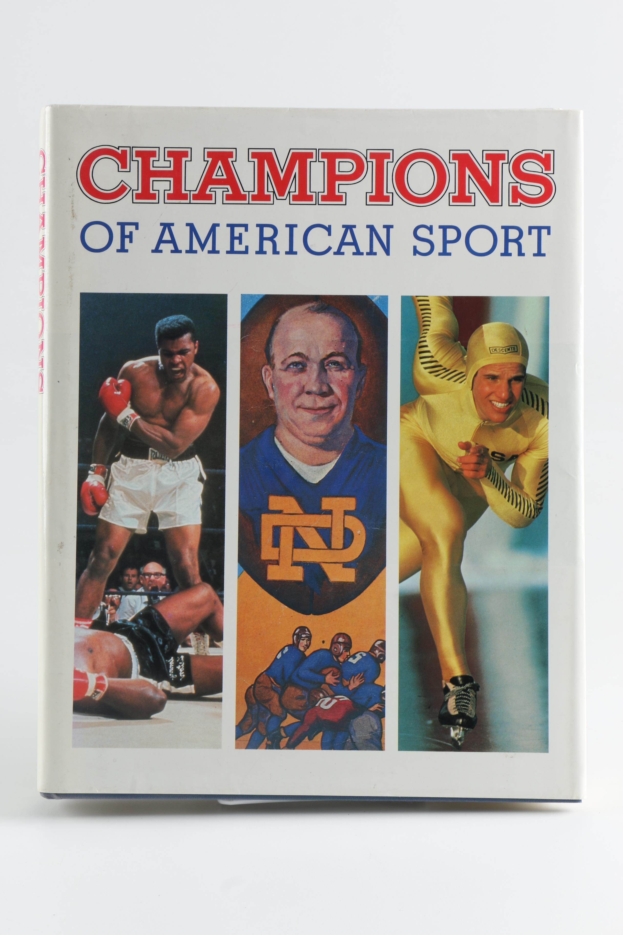 Sports Themed Coffee Table Books