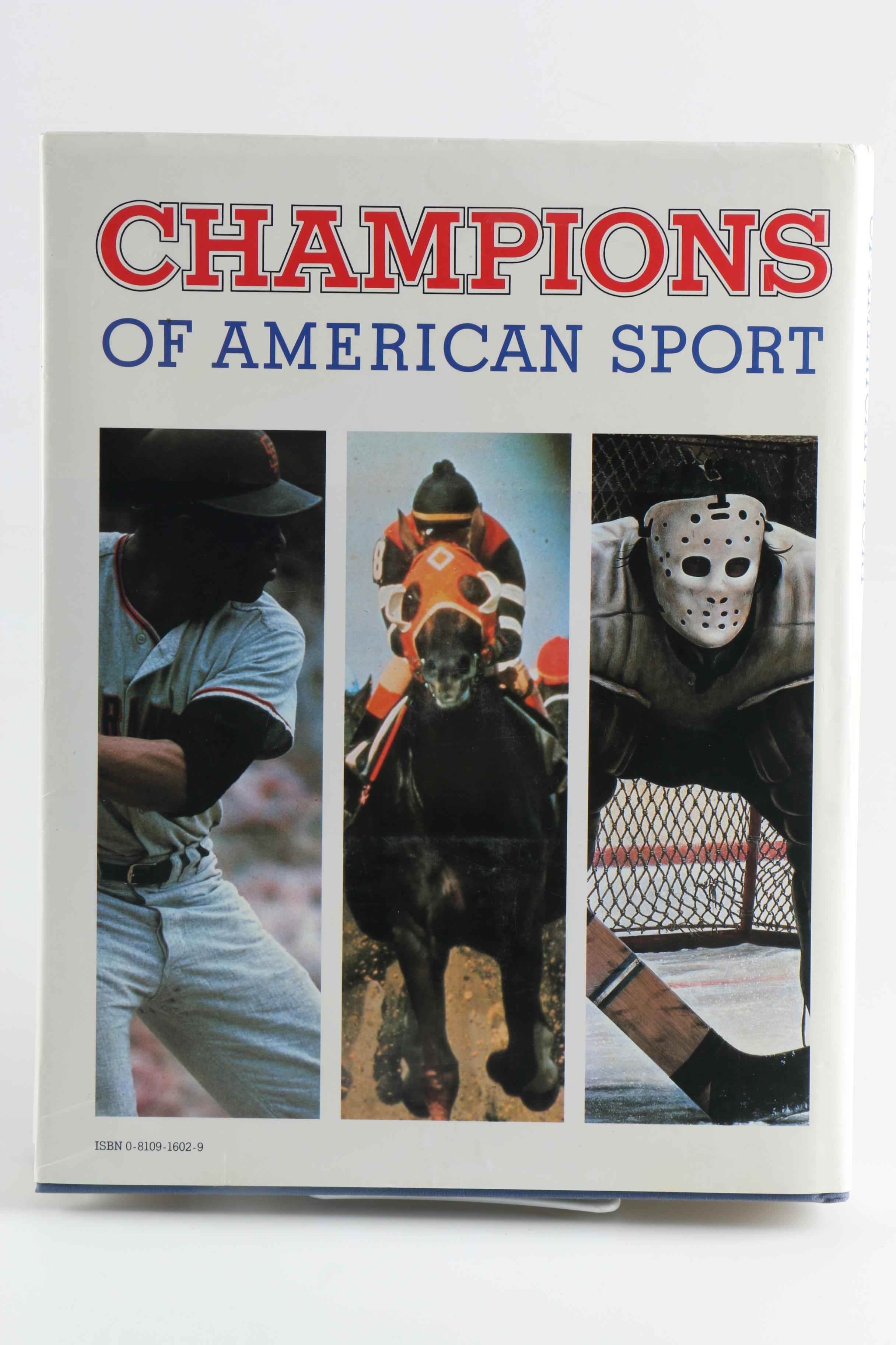 Sports Themed Coffee Table Books
