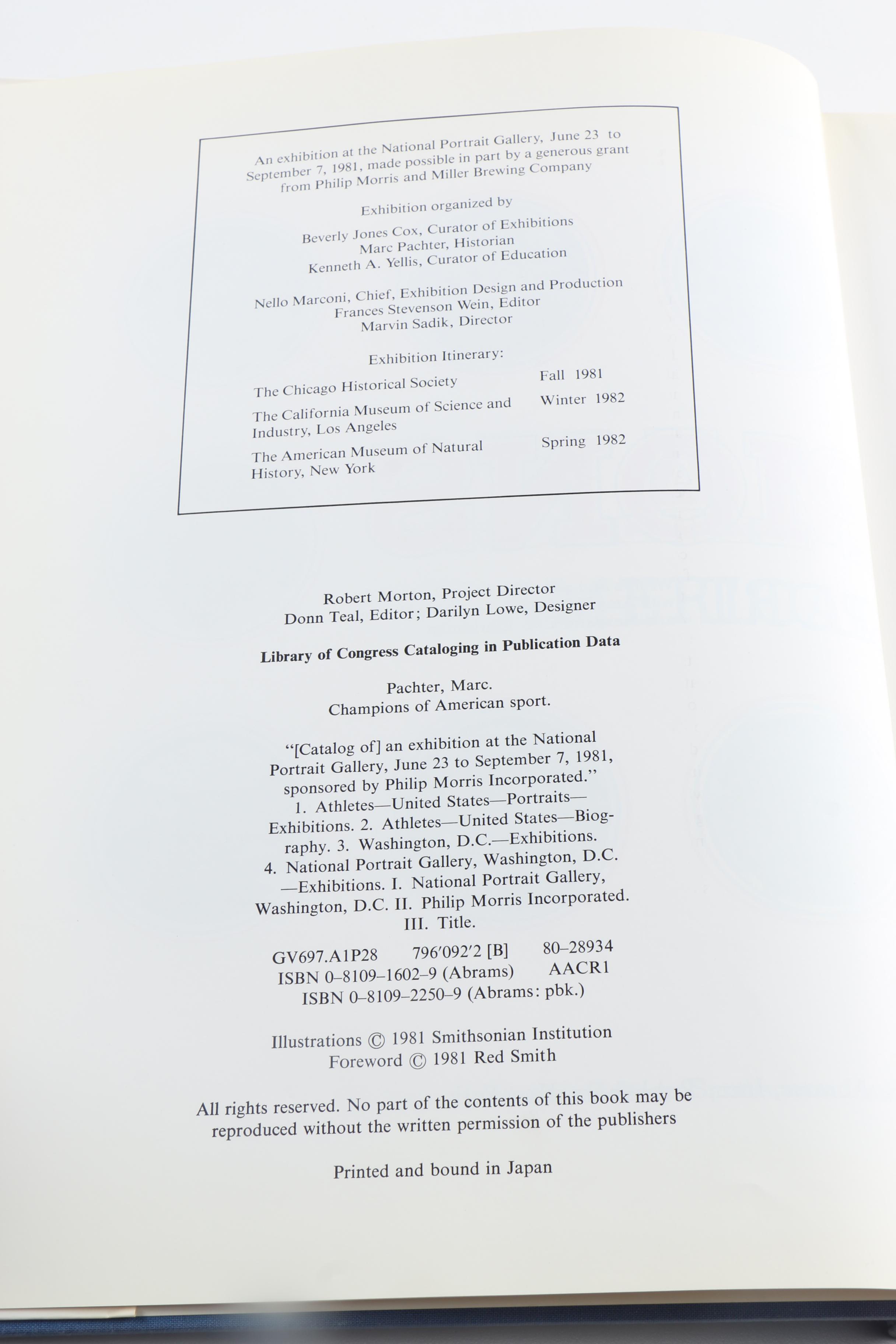 Sports Themed Coffee Table Books