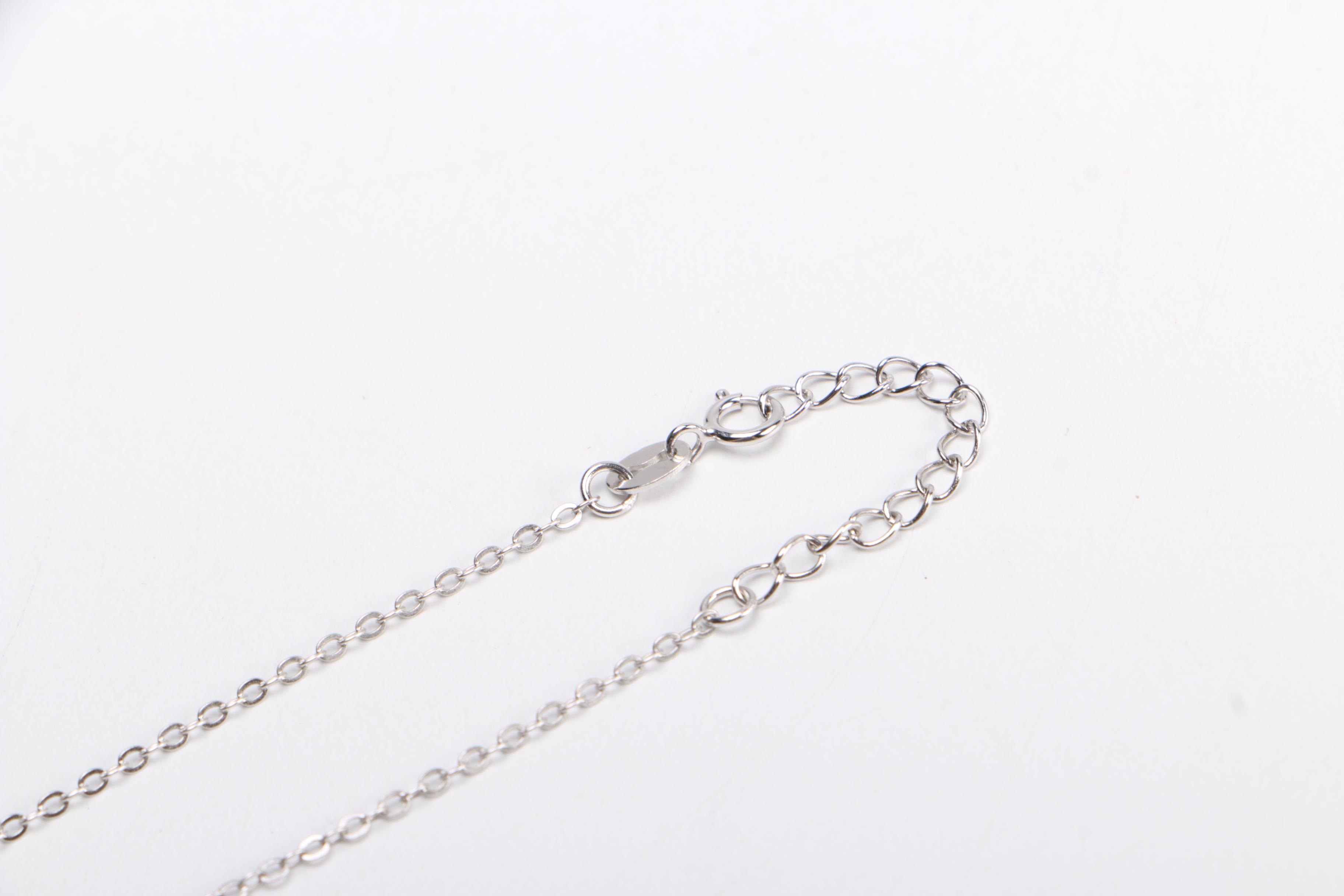 Sterling Silver Jewelry Assortment Including a Kalan Smoky Quartz Necklace