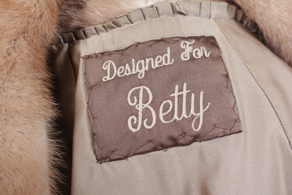 Vintage Mink Fur Coat