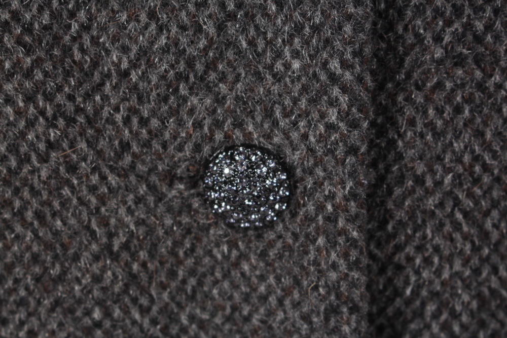 Vintage Coat With Mink Collar