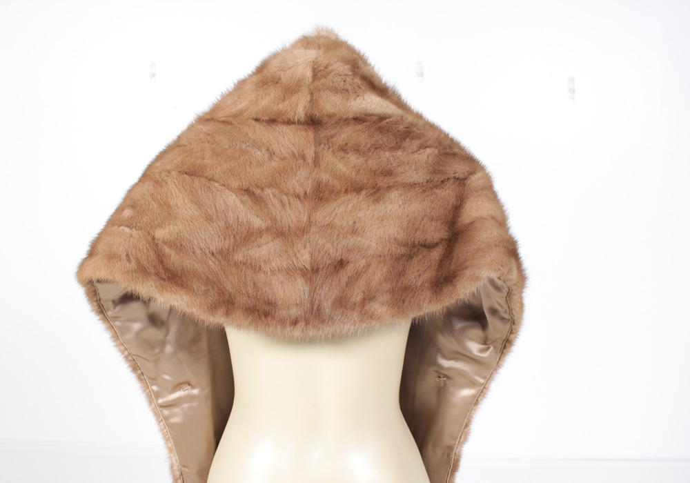 Vintage Mink Fur Stole