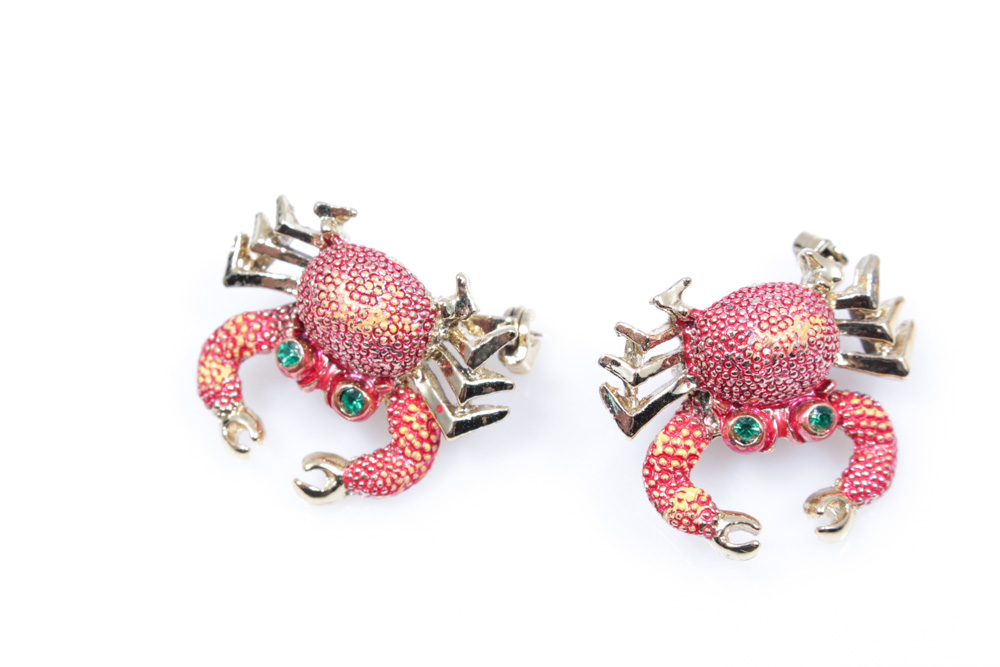Gold Tone Jewelry Array With Trifari
