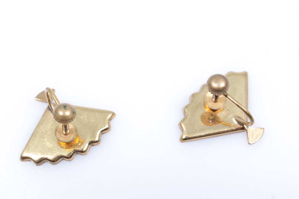 Gold Tone Jewelry Array With Trifari