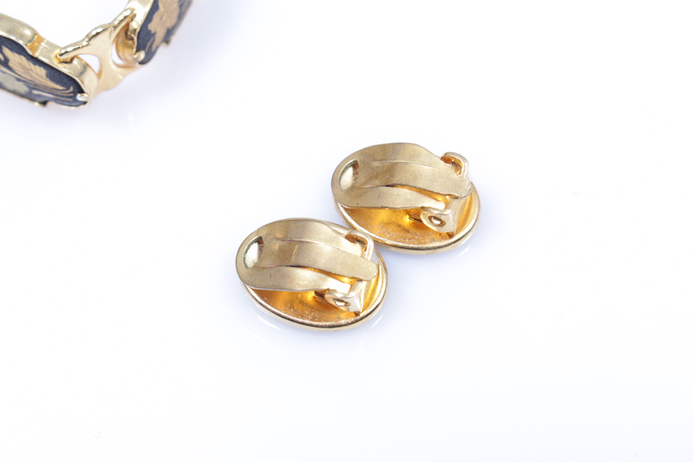 Gold Tone Jewelry Array With Trifari