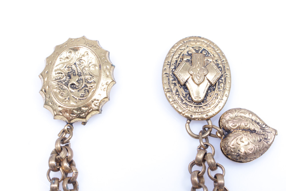 Gold Tone Jewelry Array With Trifari