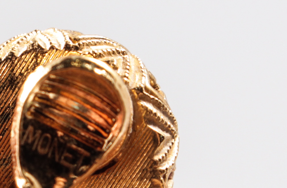 Gold Tone Jewelry Array With Trifari