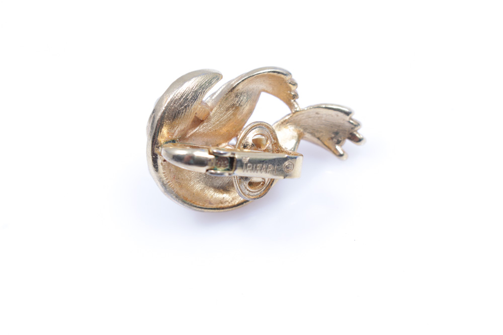 Gold Tone Jewelry Array With Trifari