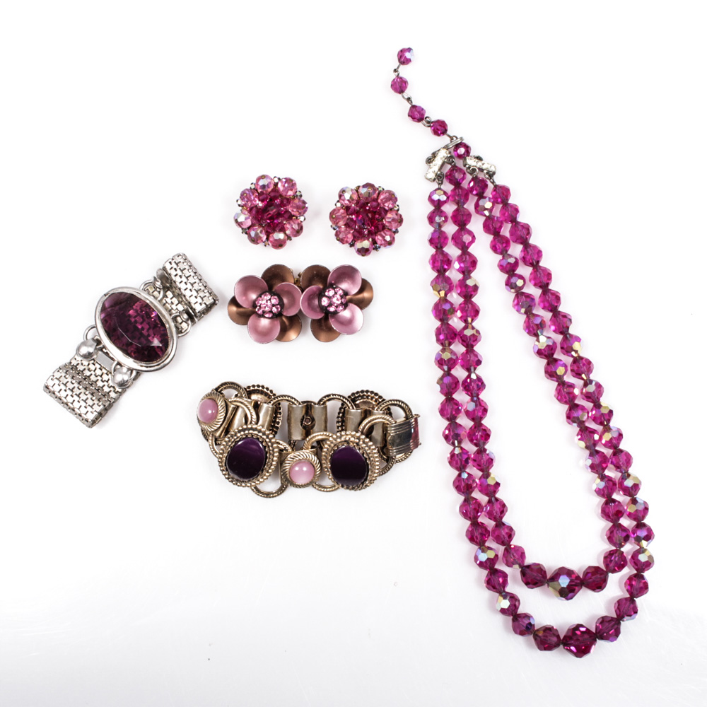 Jewelry in Rose Featuring Eugene