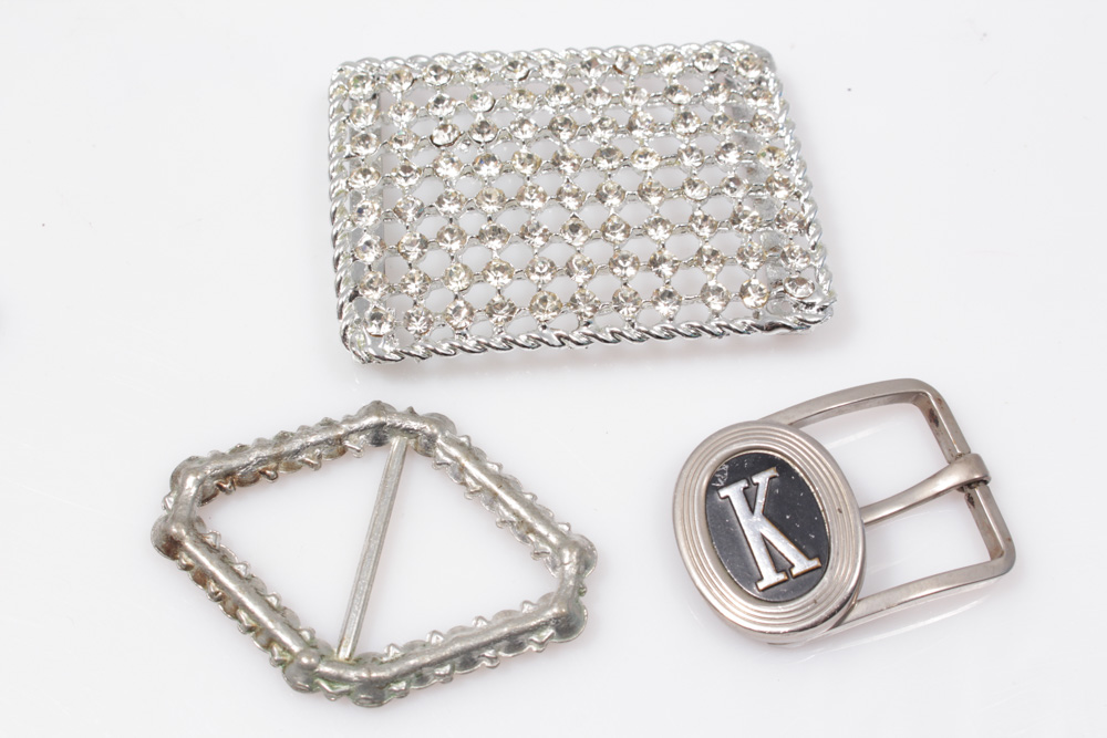 Silver Tone Jewelry Selection With Trifari