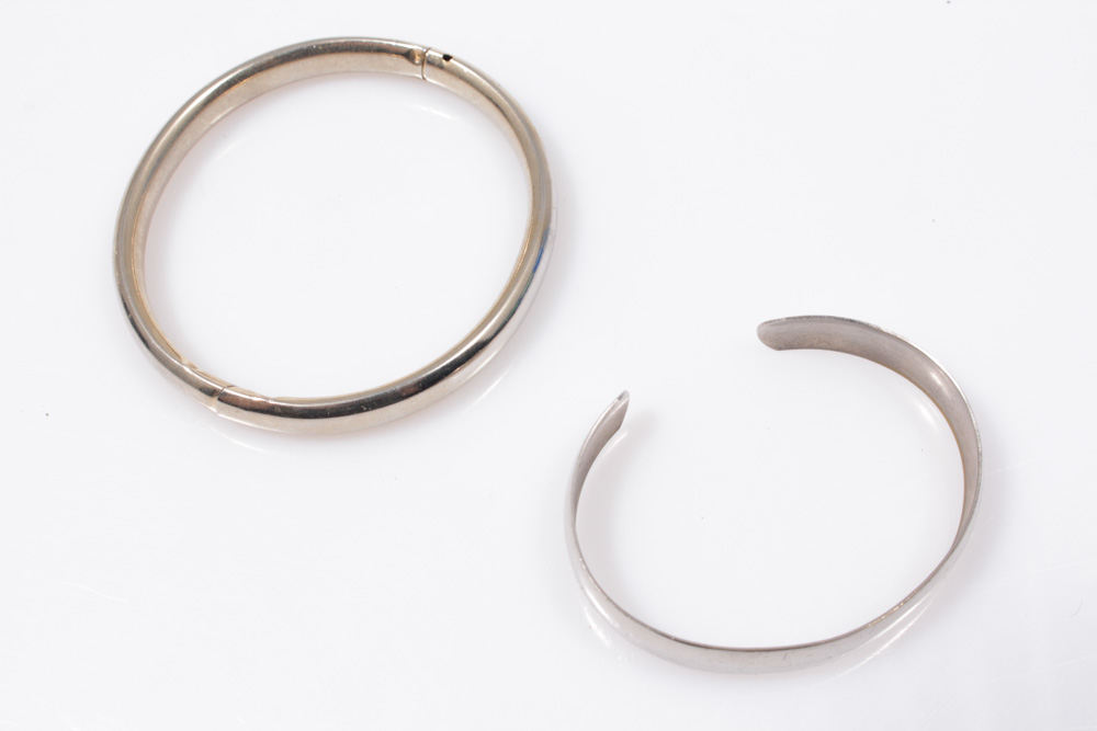 Silver Tone Jewelry Selection With Trifari