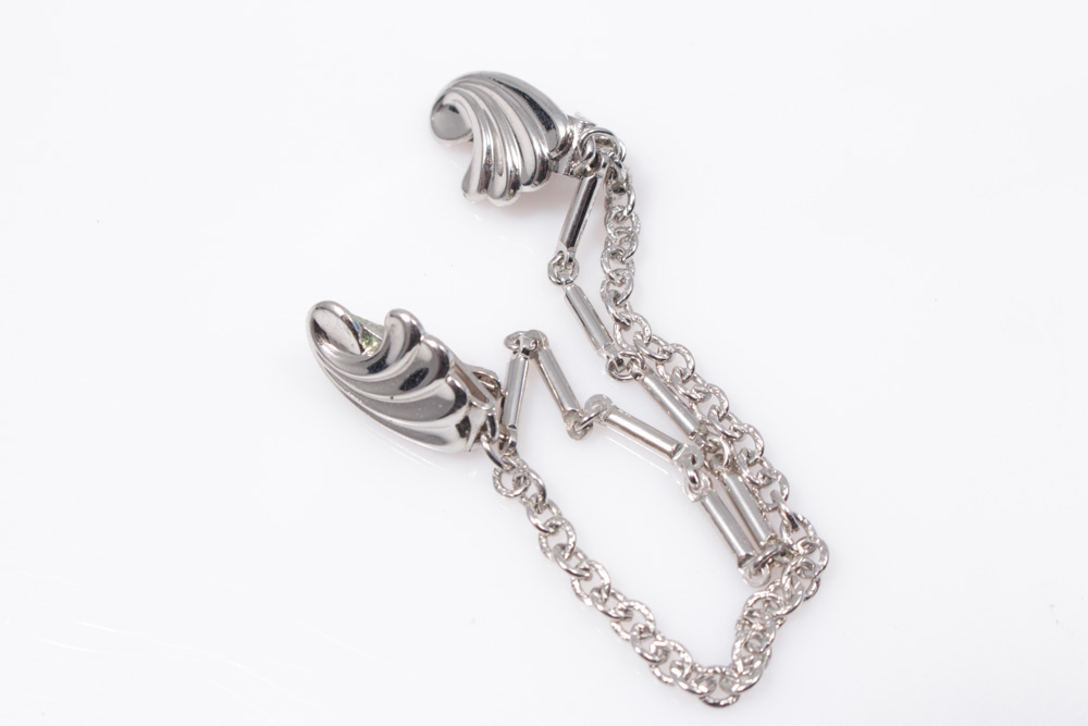 Silver Tone Jewelry Selection With Trifari