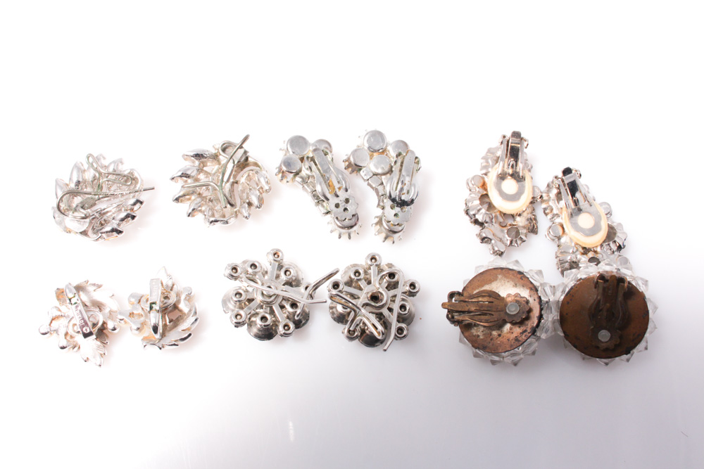 Vintage Costume Jewelry Featuring Trifari