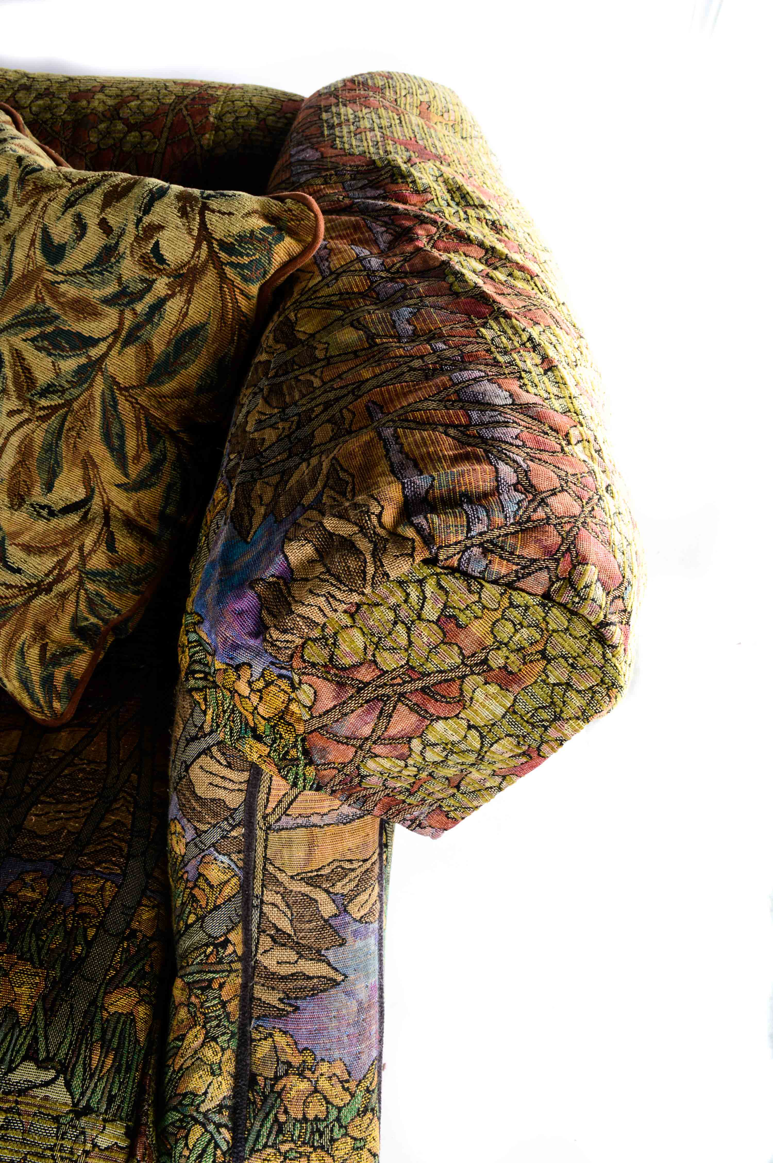 Contemporary Tiffany Glass Inspired Sofa by Woodmark