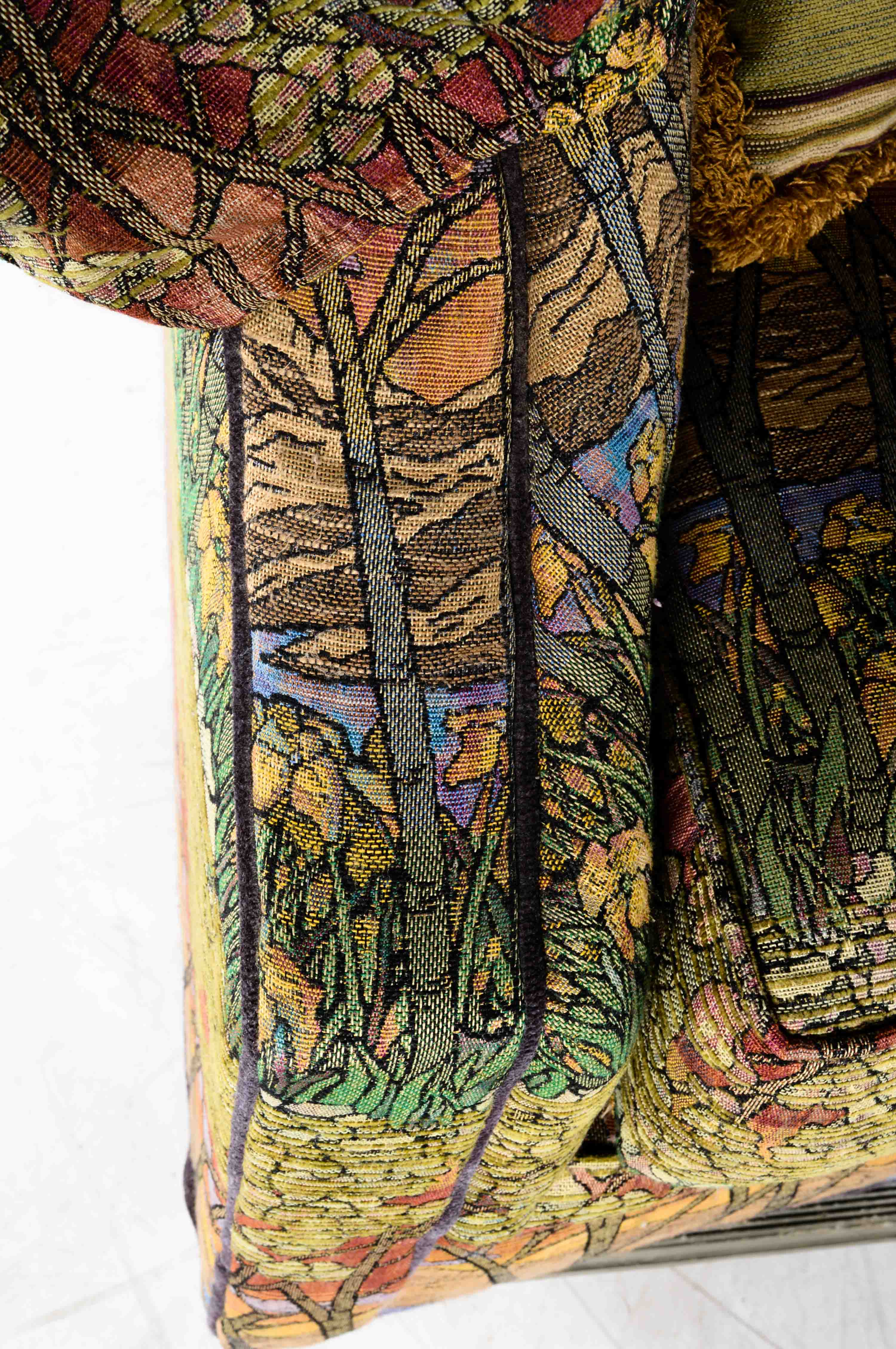 Contemporary Tiffany Glass Inspired Sofa by Woodmark