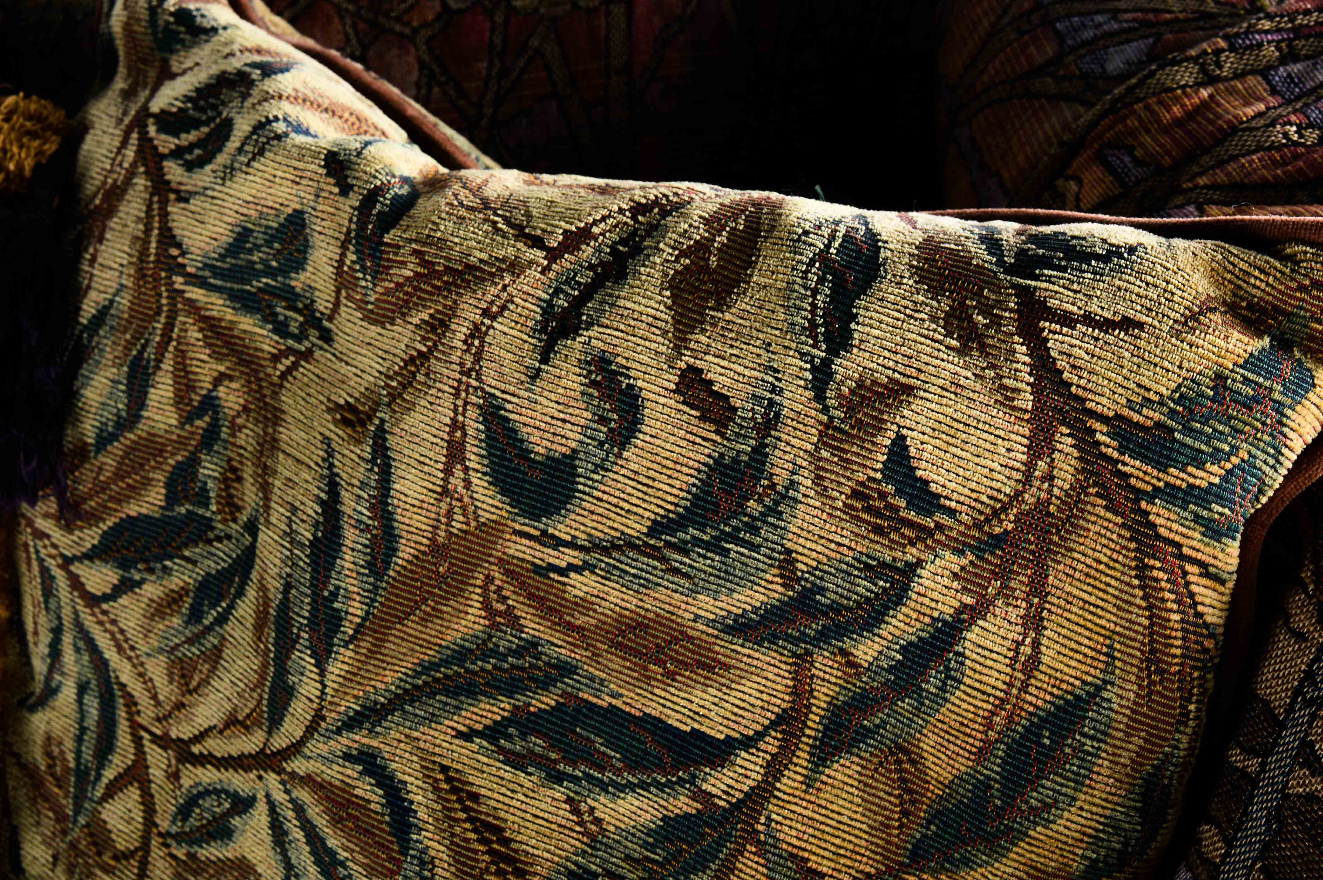 Contemporary Tiffany Glass Inspired Sofa by Woodmark