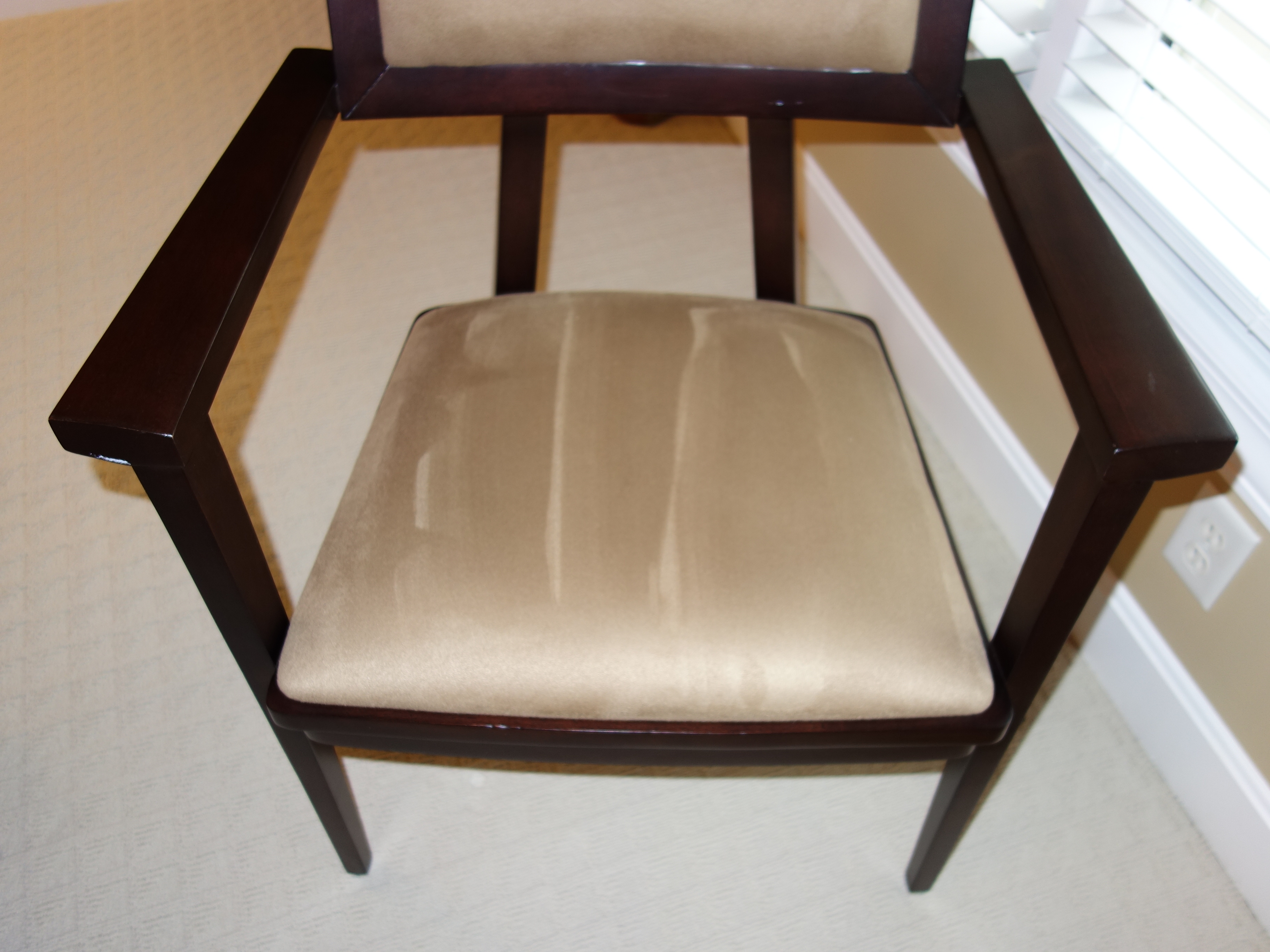 "Bancroft" Dining Table and Eight Chairs by Brownstone Furniture