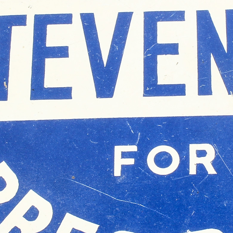 "Stevenson for President" Button