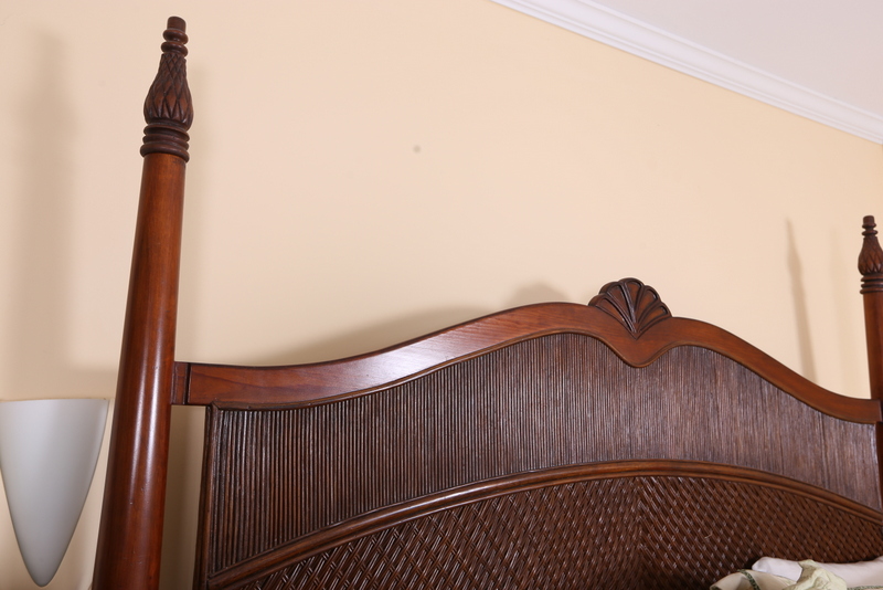 Queen Anne Inspired King Size Four Poster Bed