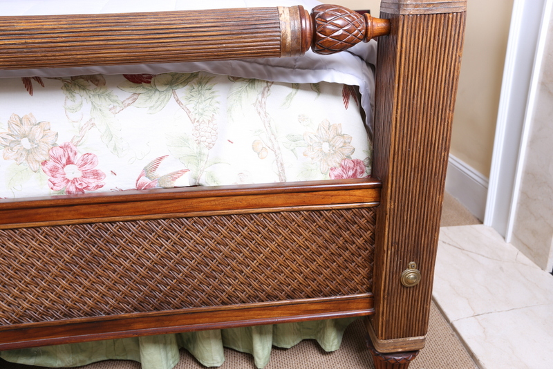 Queen Anne Inspired King Size Four Poster Bed