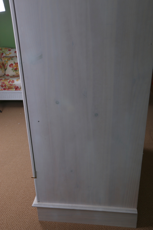 Whitewashed Pine Media Center