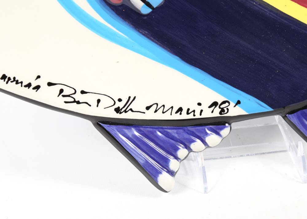 Ben Diller Large "Humuhumunukunukuapua'a" Platter