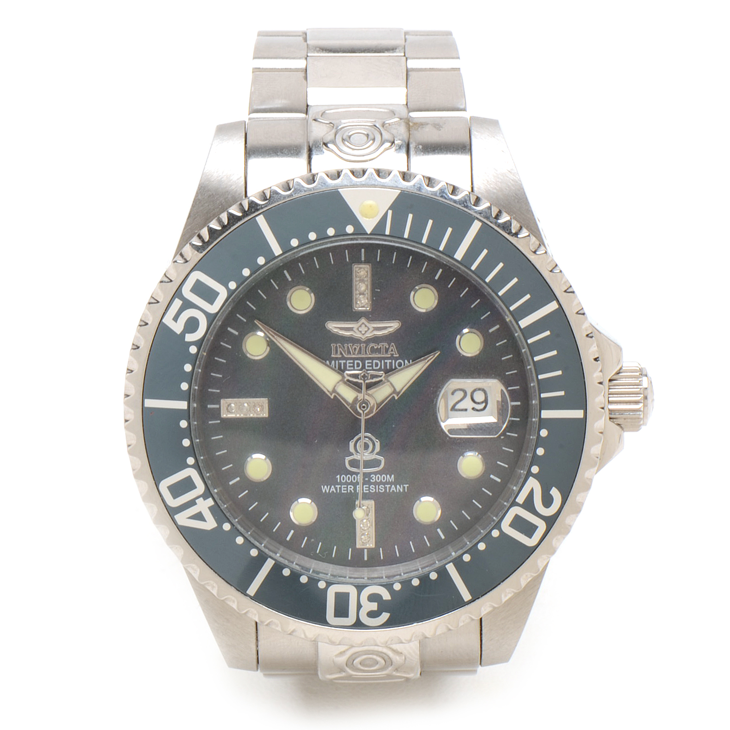 Invicta Pro Diver Model No. 22023 Limited Edition Diamond Watch
