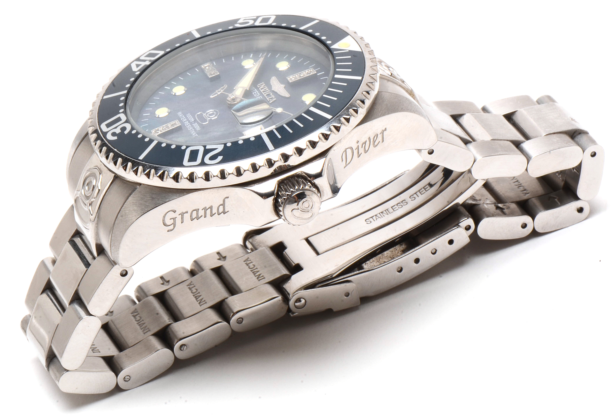 Invicta Pro Diver Model No. 22023 Limited Edition Diamond Watch
