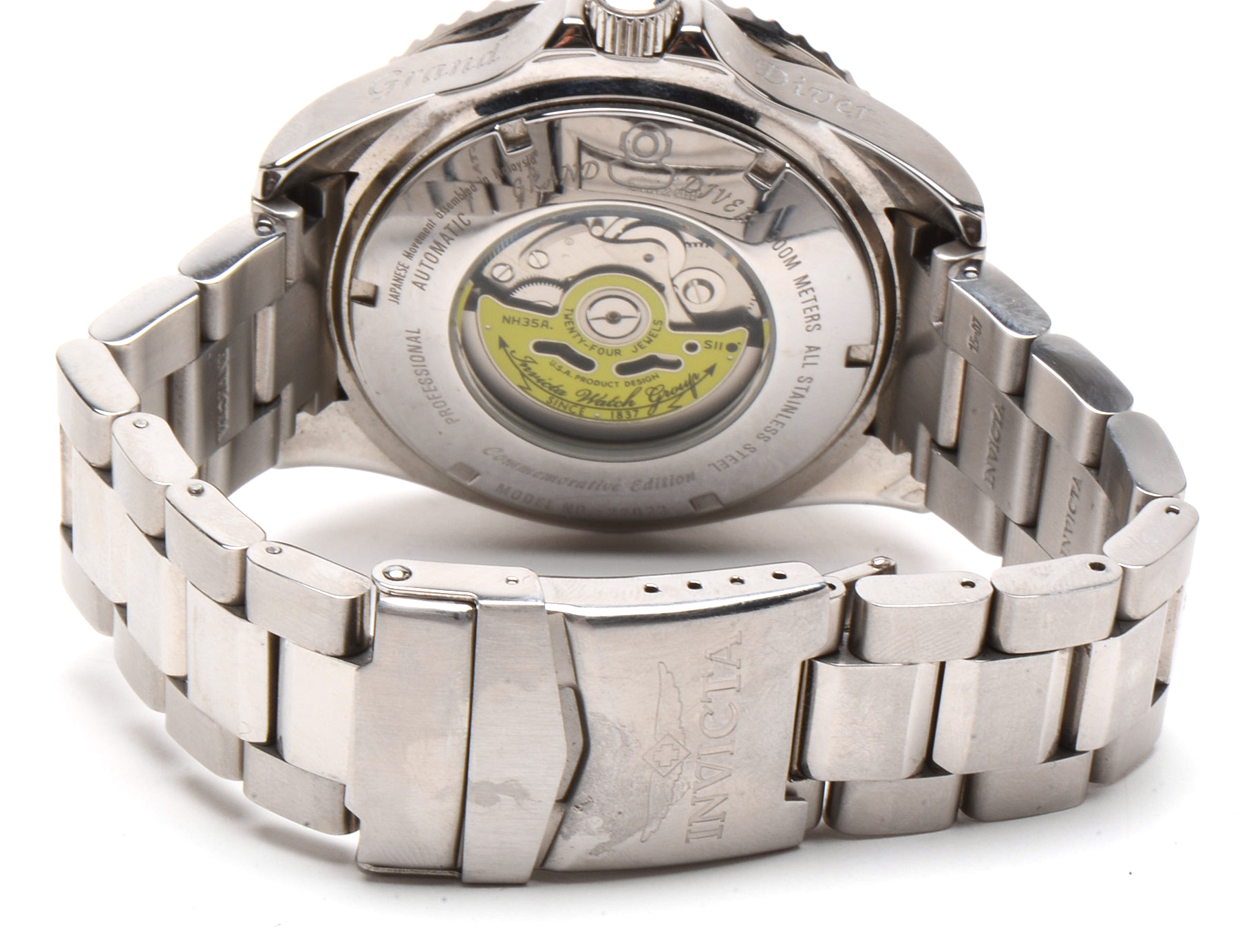 Invicta Pro Diver Model No. 22023 Limited Edition Diamond Watch