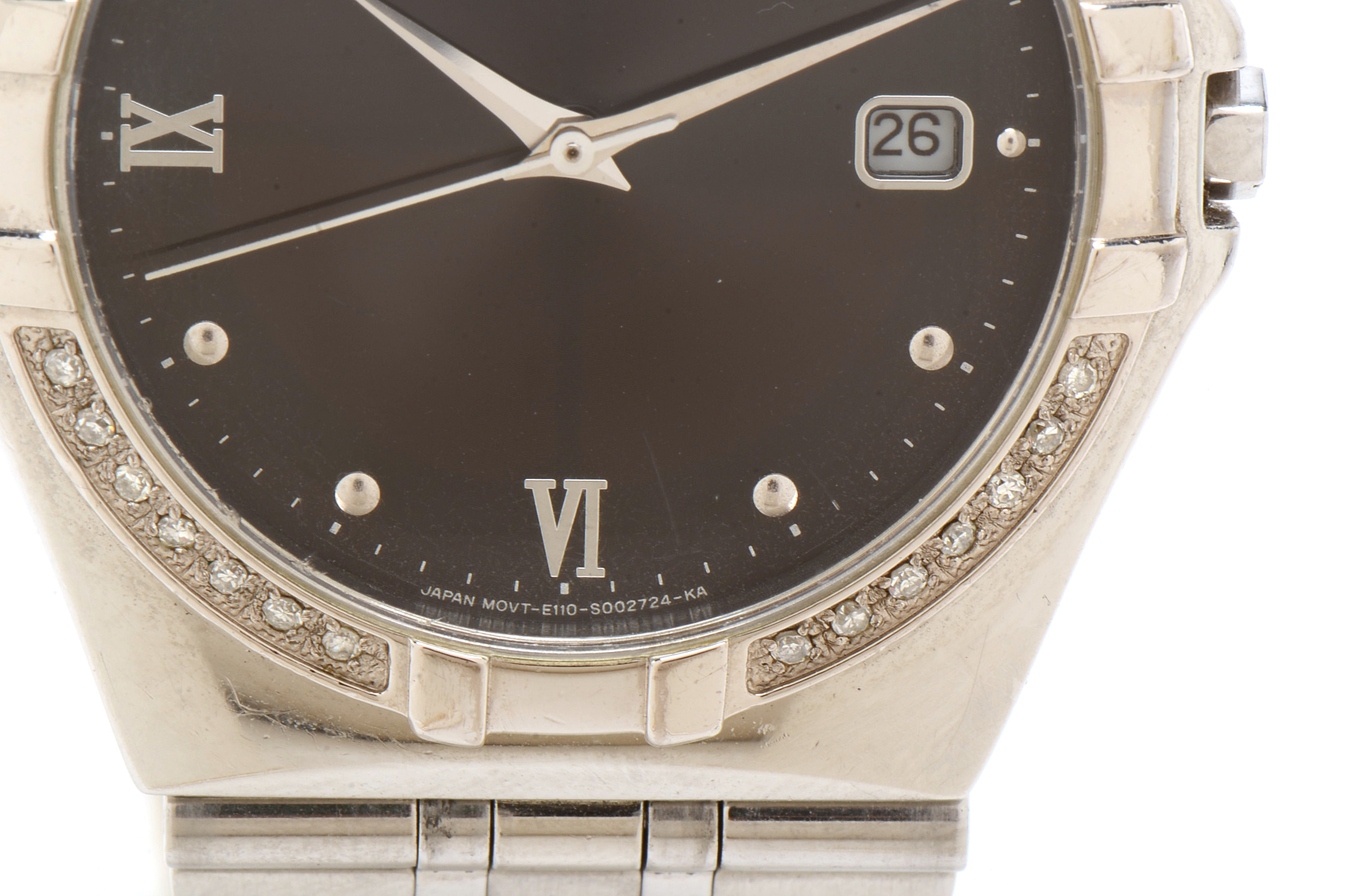 Citizen Eco-Drive Diamond Stainless Steel Watch