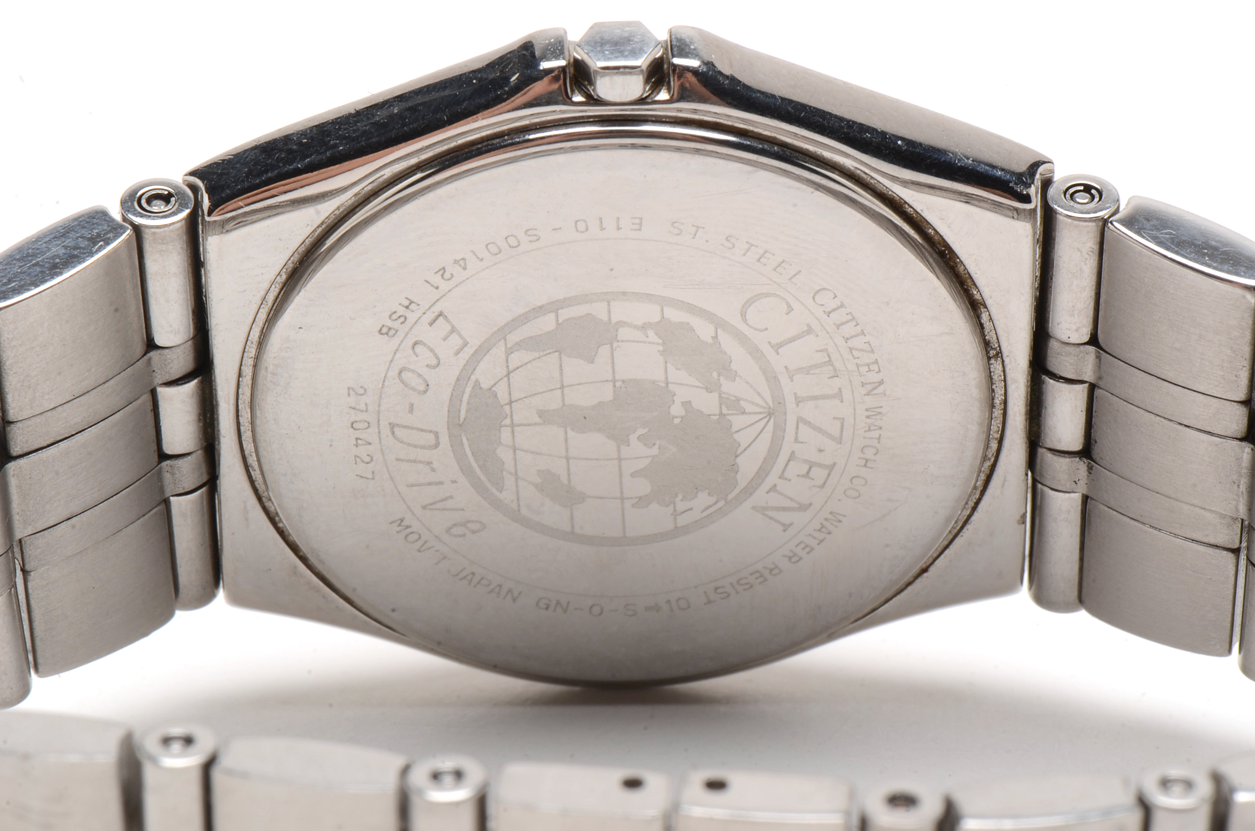 Citizen Eco-Drive Diamond Stainless Steel Watch