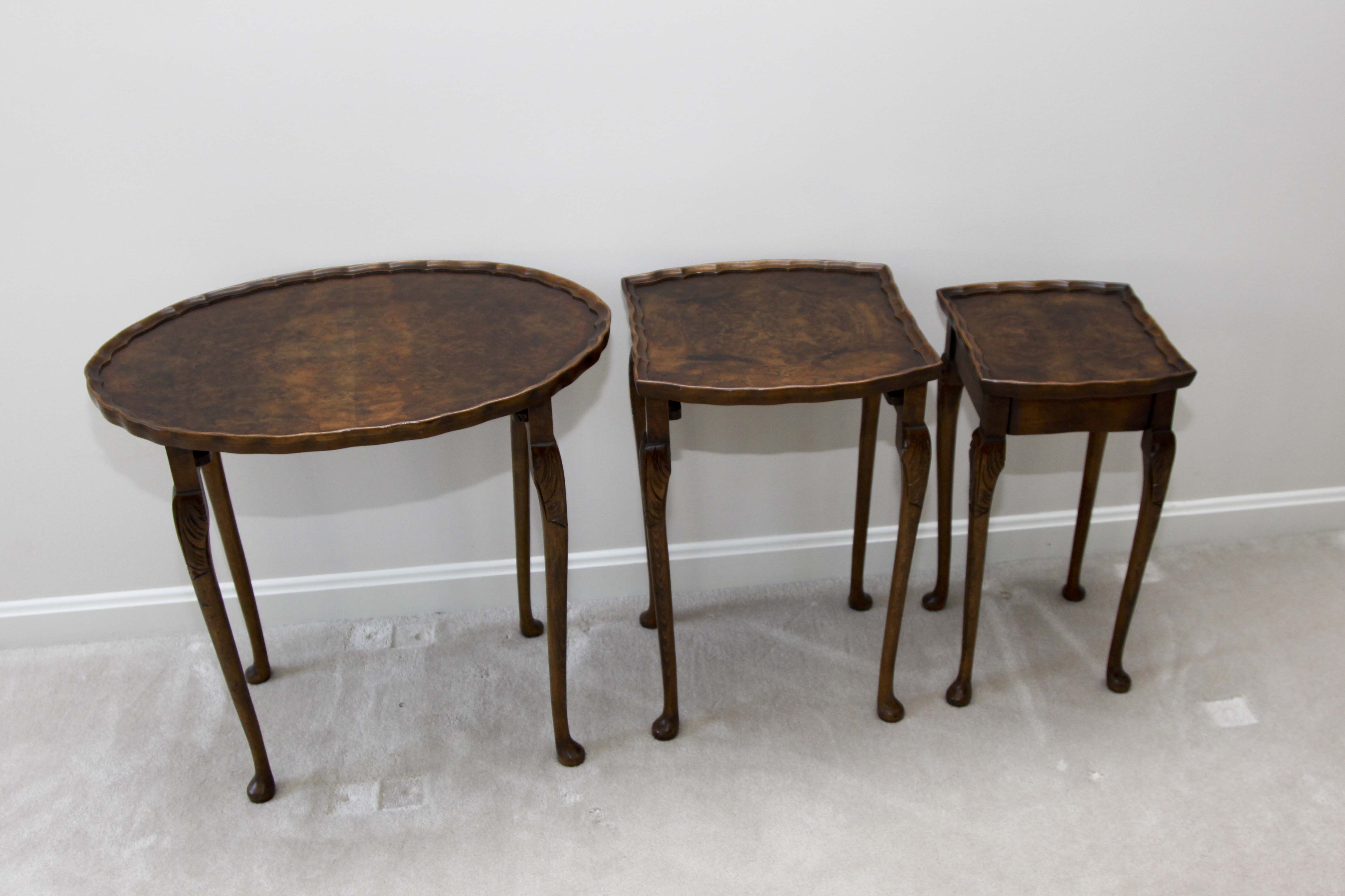 Bevan Funnell Reprodux Nesting Tables.